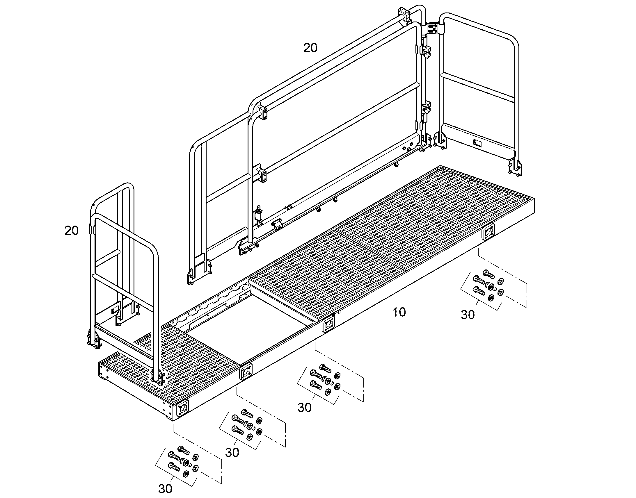 ПЛАТФОРМА 94079852 LIEBHERR