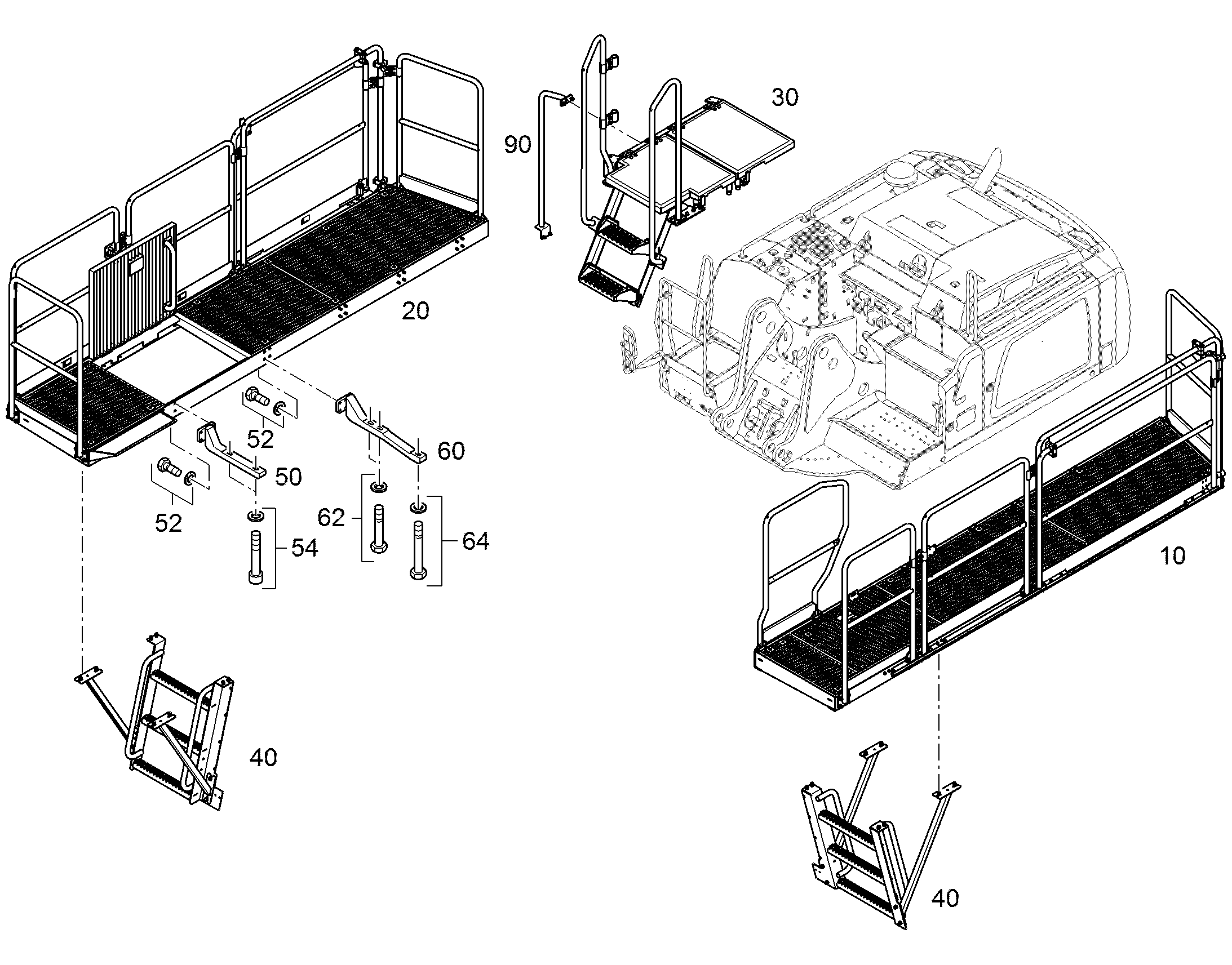 ЭЛЕМЕНТЫ МОНТАЖНЫЕ 12420705 LIEBHERR