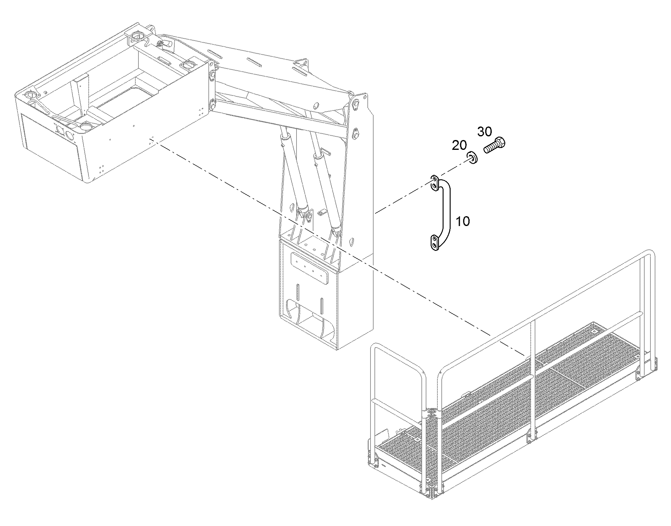 РУЧКА 427,5mm 12456307 LIEBHERR