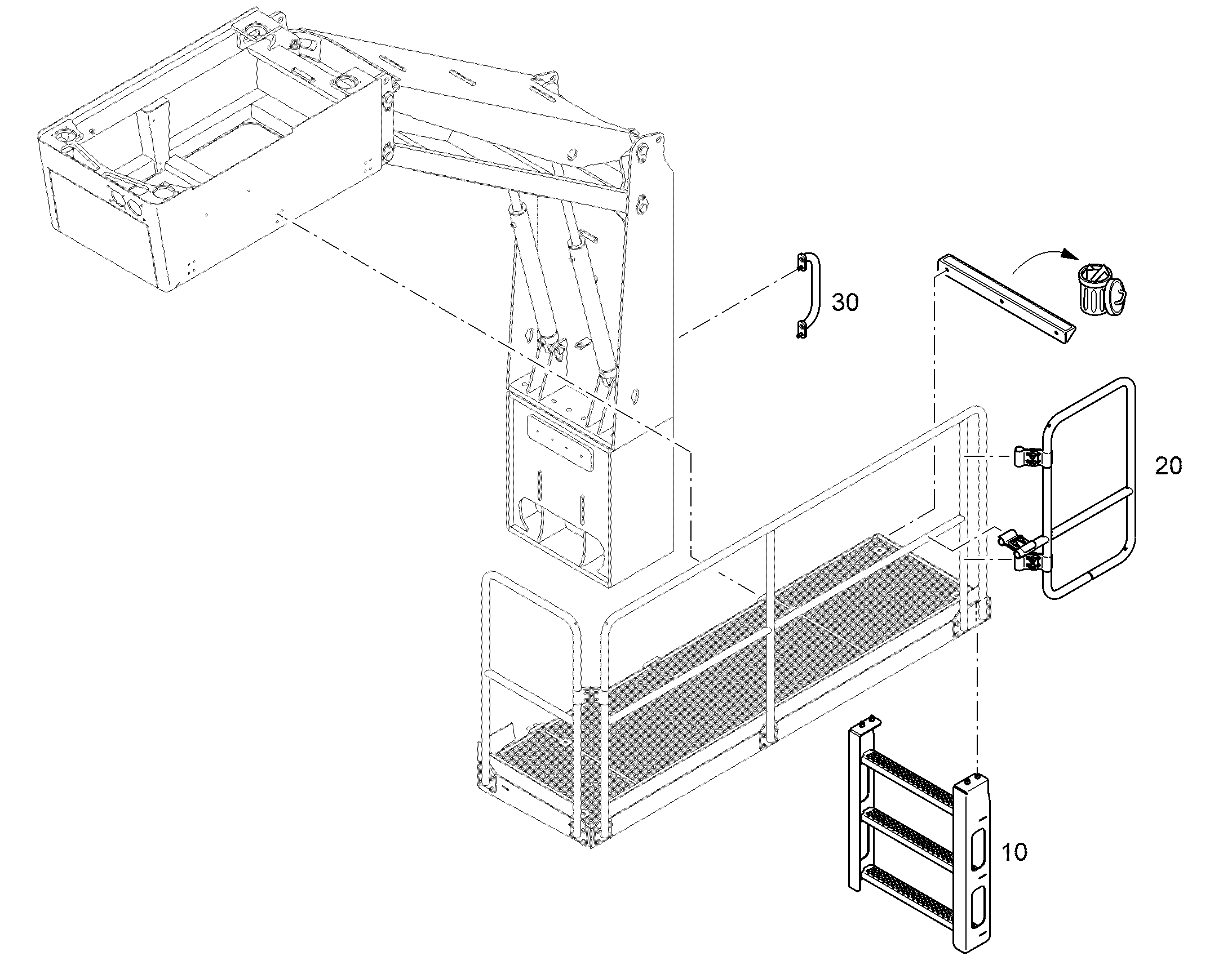 РУЧКА 12459596 LIEBHERR