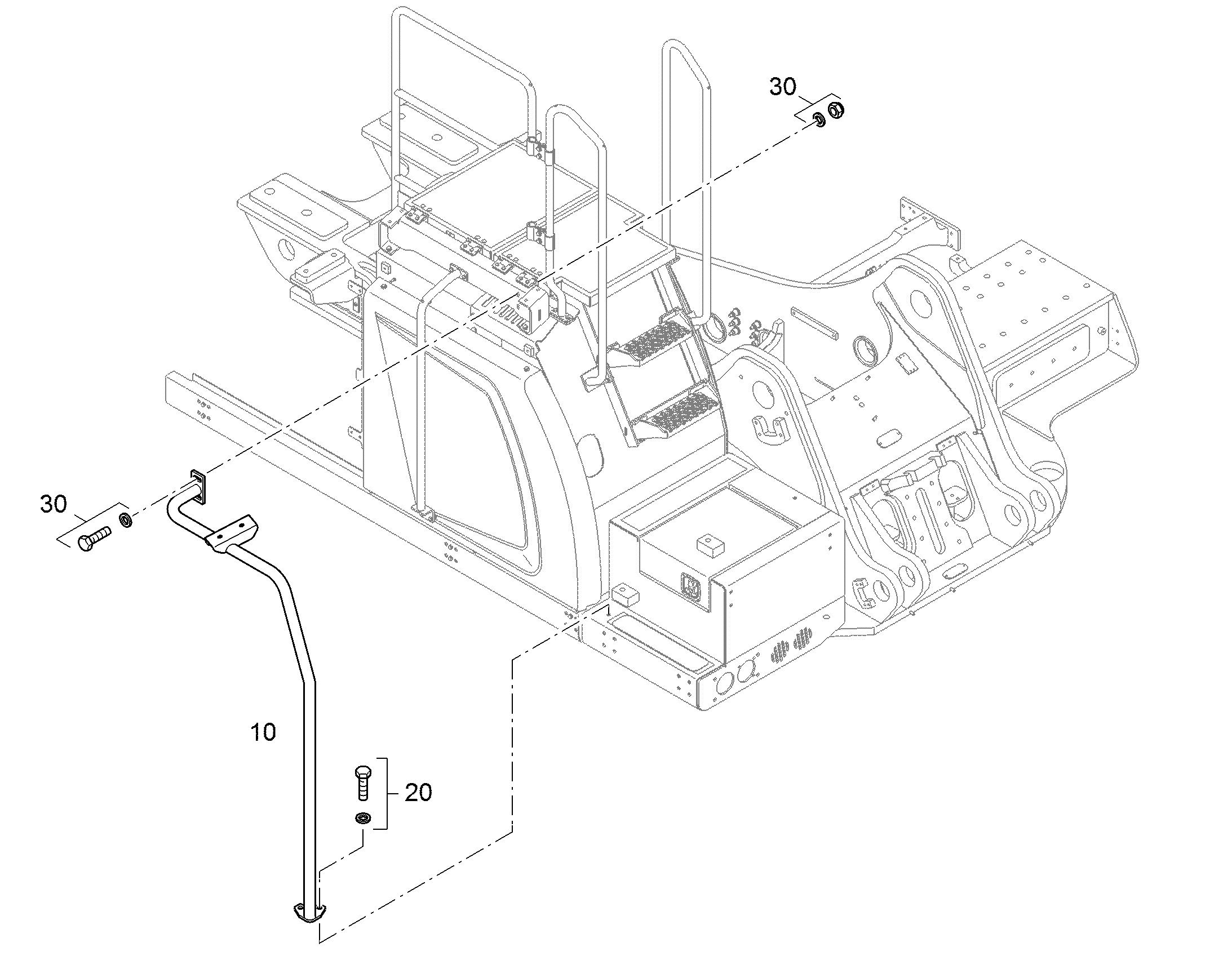 ЭЛЕМЕНТЫ МОНТАЖНЫЕ 12453632 LIEBHERR