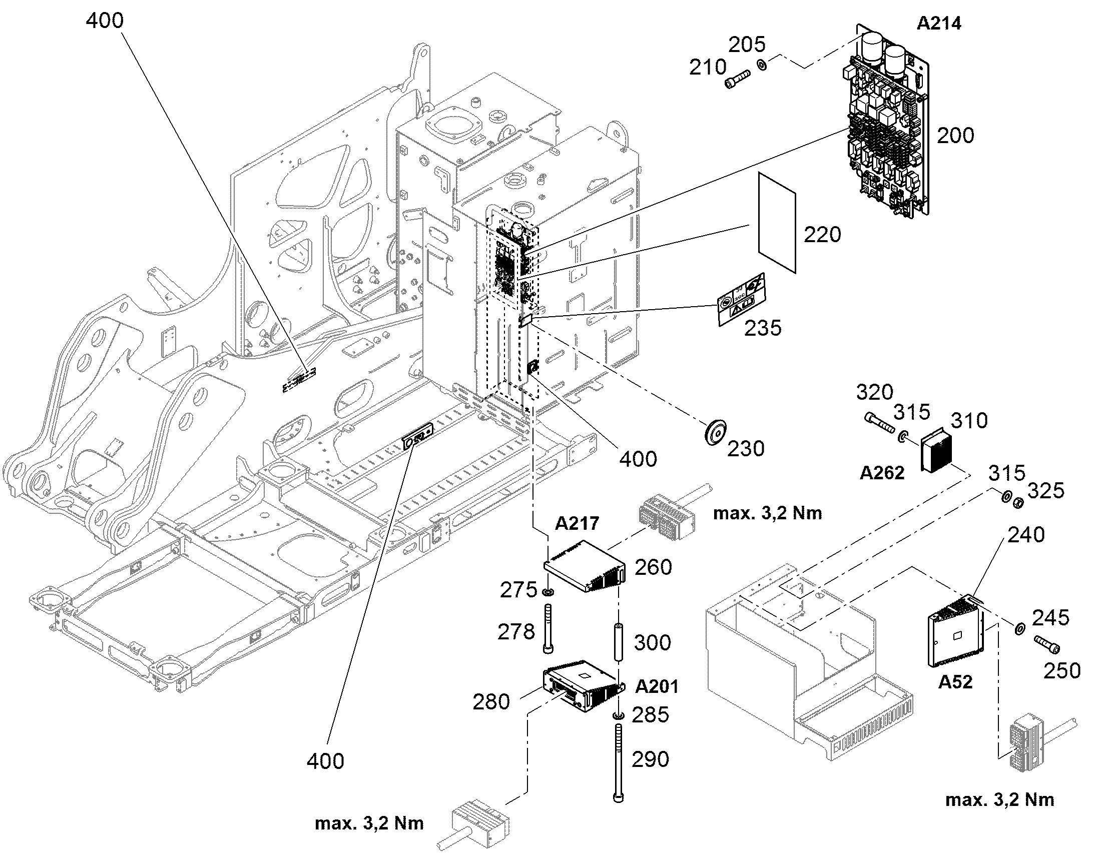 УПРАВЛЕНИЕ ESX-MICRO V1.1 13435607 LIEBHERR
