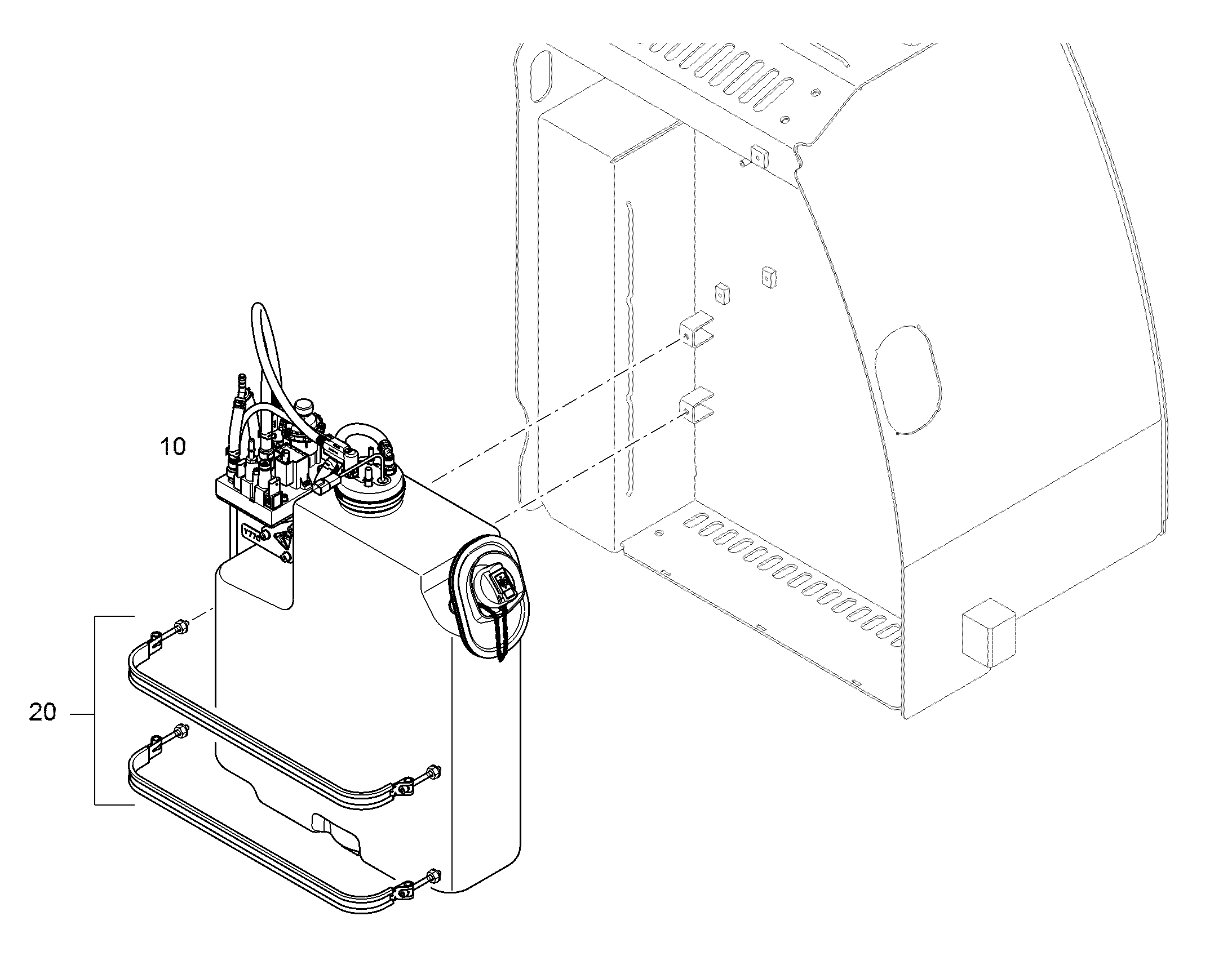 UREA ASSEMBLIES 12476022 LIEBHERR
