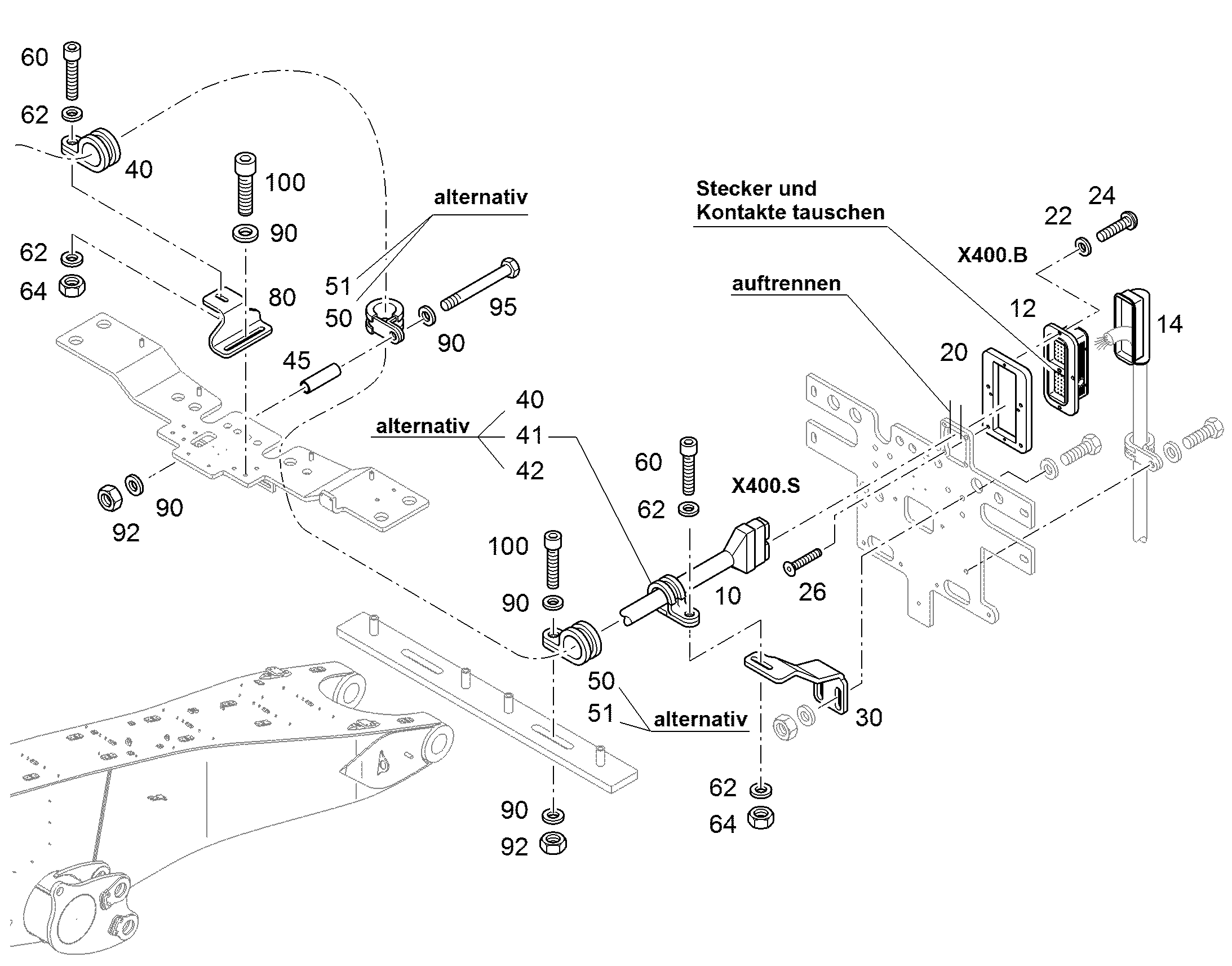 К-Т ПРОВОДОВ - СТРЕЛА 12487267 LIEBHERR