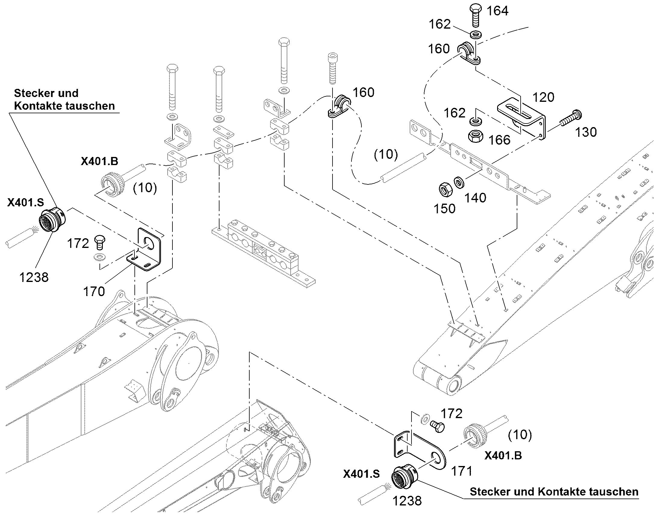 MOUNTING PANEL 12489711 LIEBHERR