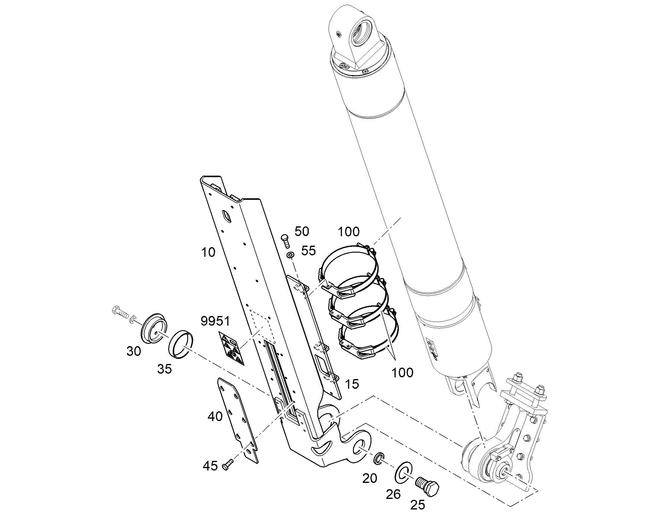ЛИСТ ЗАЩИТНЫЙ 94072022 LIEBHERR