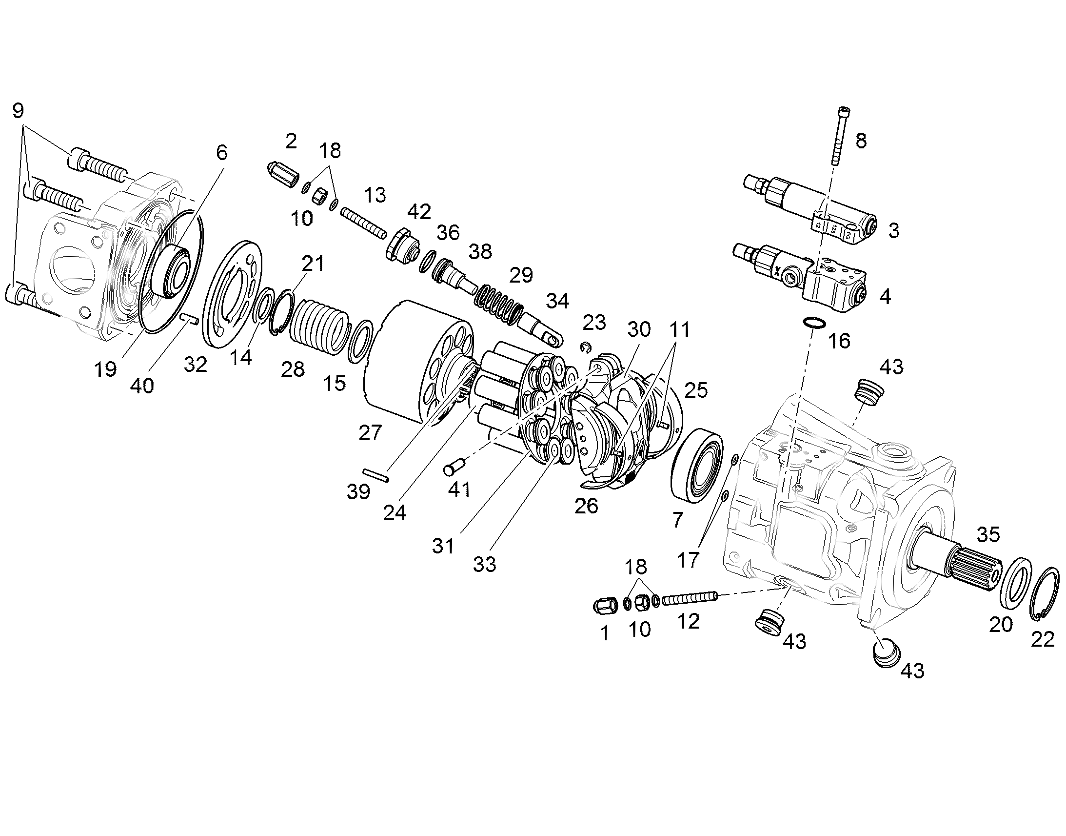 ШТИФТ 3X33,5 12222475 LIEBHERR