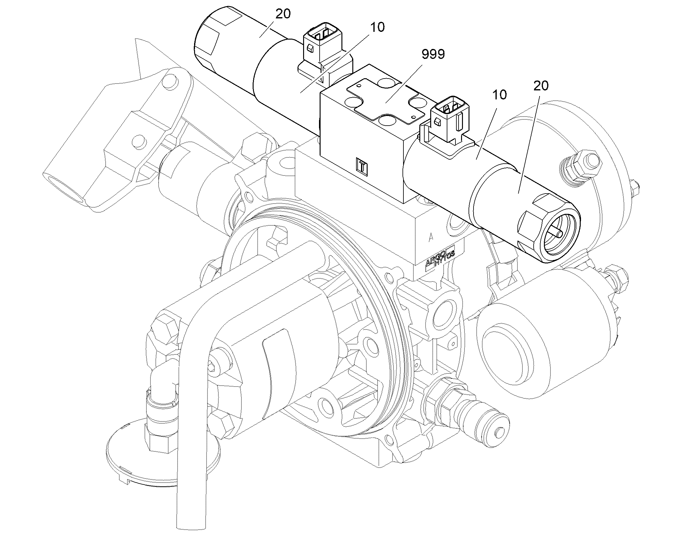 ВКЛЮЧЕНИЕ РУЧНОЕ АВАРИЙНОЕ 12250085 LIEBHERR