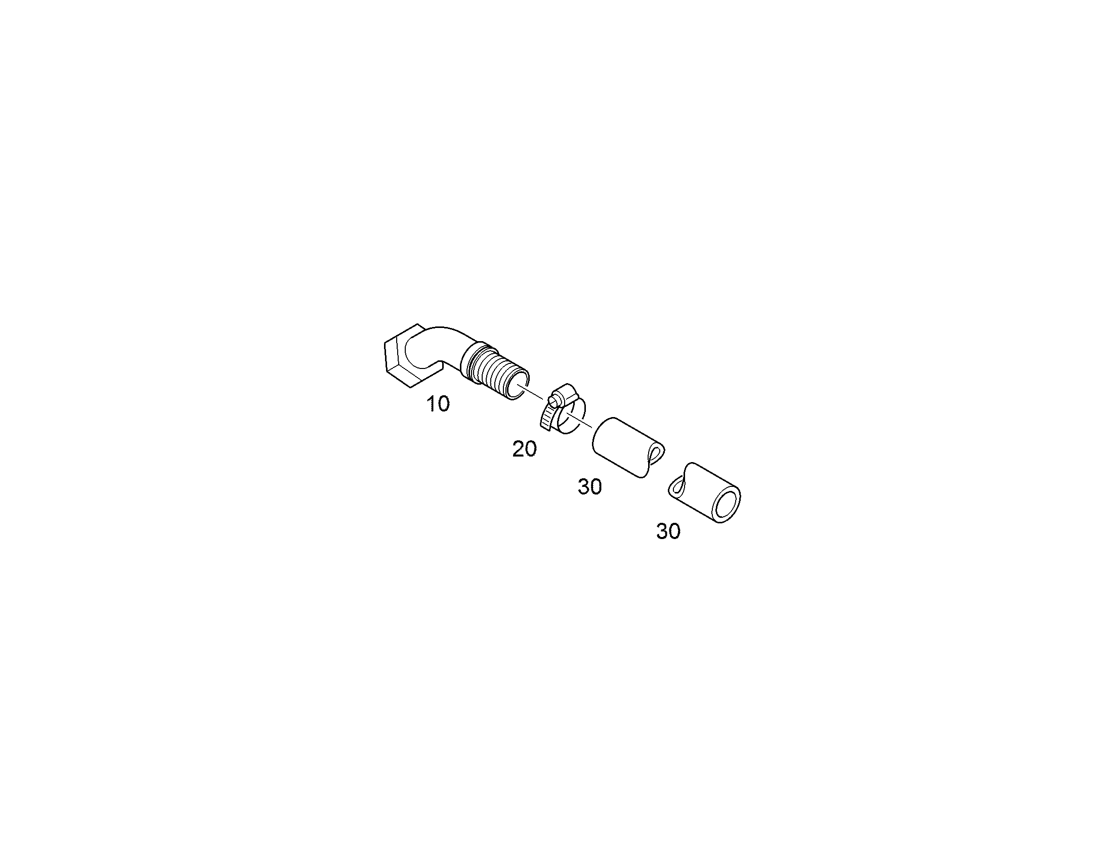 НИППЕЛЬ DN32 7027039 LIEBHERR