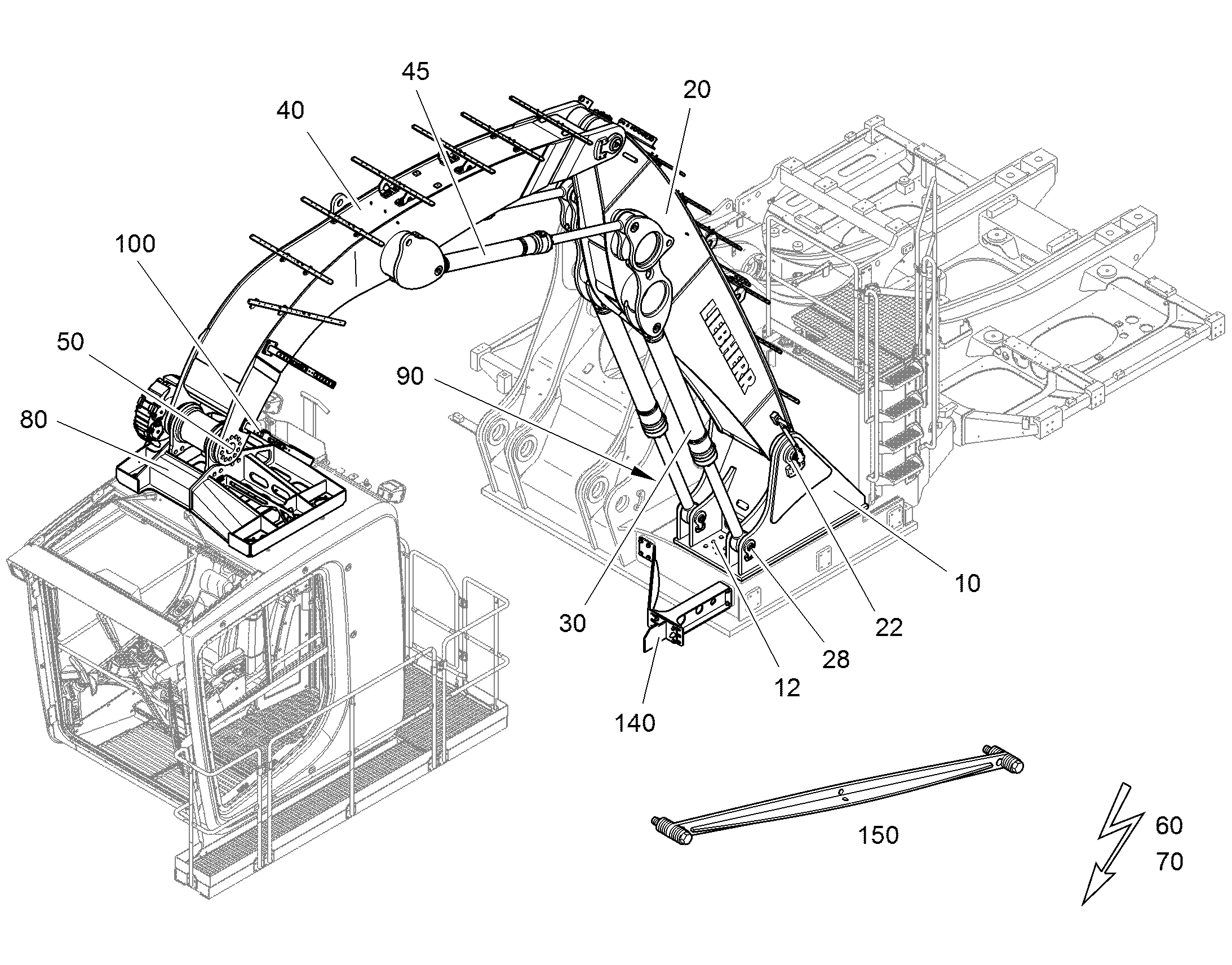 ДЕТАЛИ КРЕПЛЕНИЯ 12547355 LIEBHERR