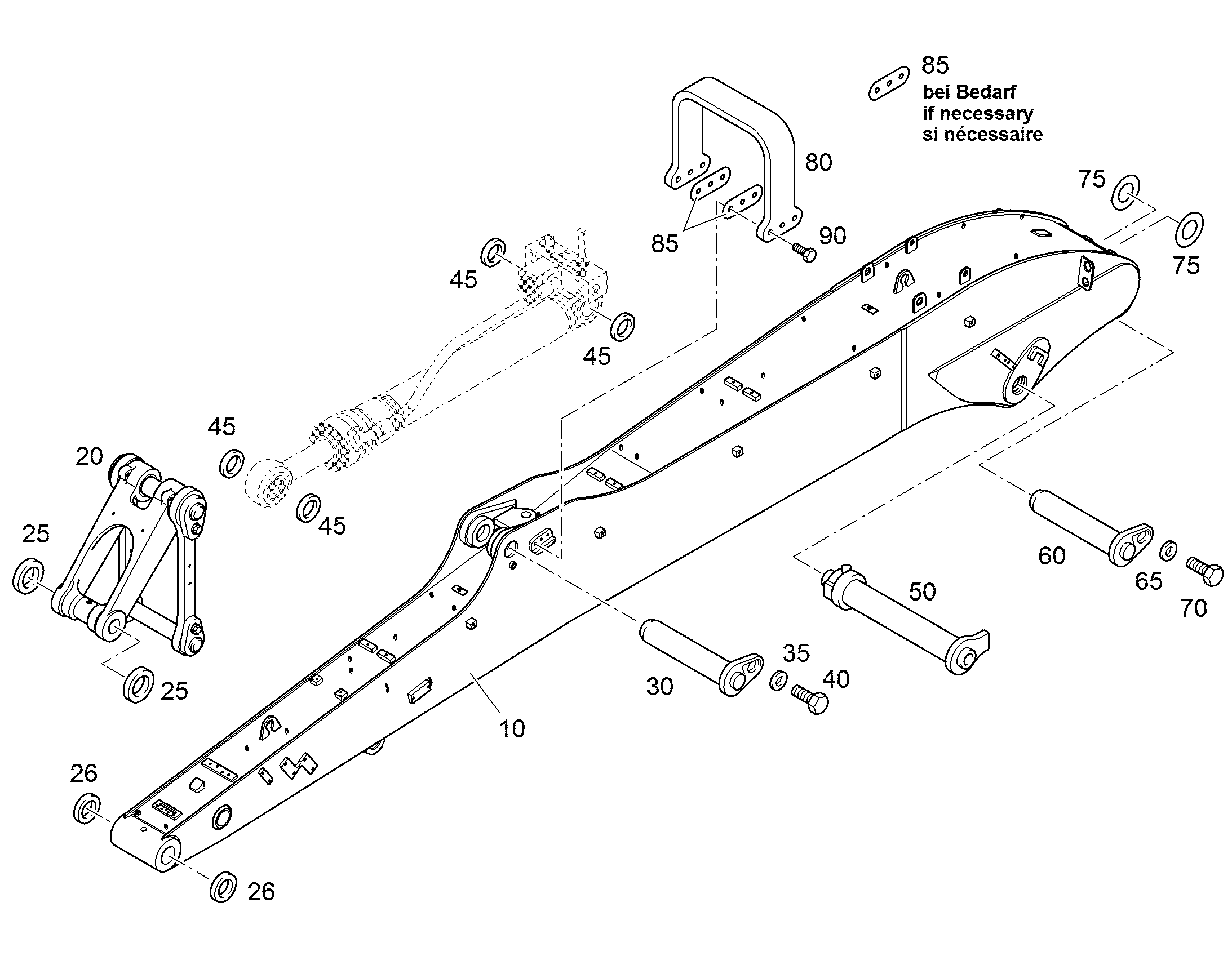 ХОМУТ ЗАЩИТНЫЙ 94008076 LIEBHERR