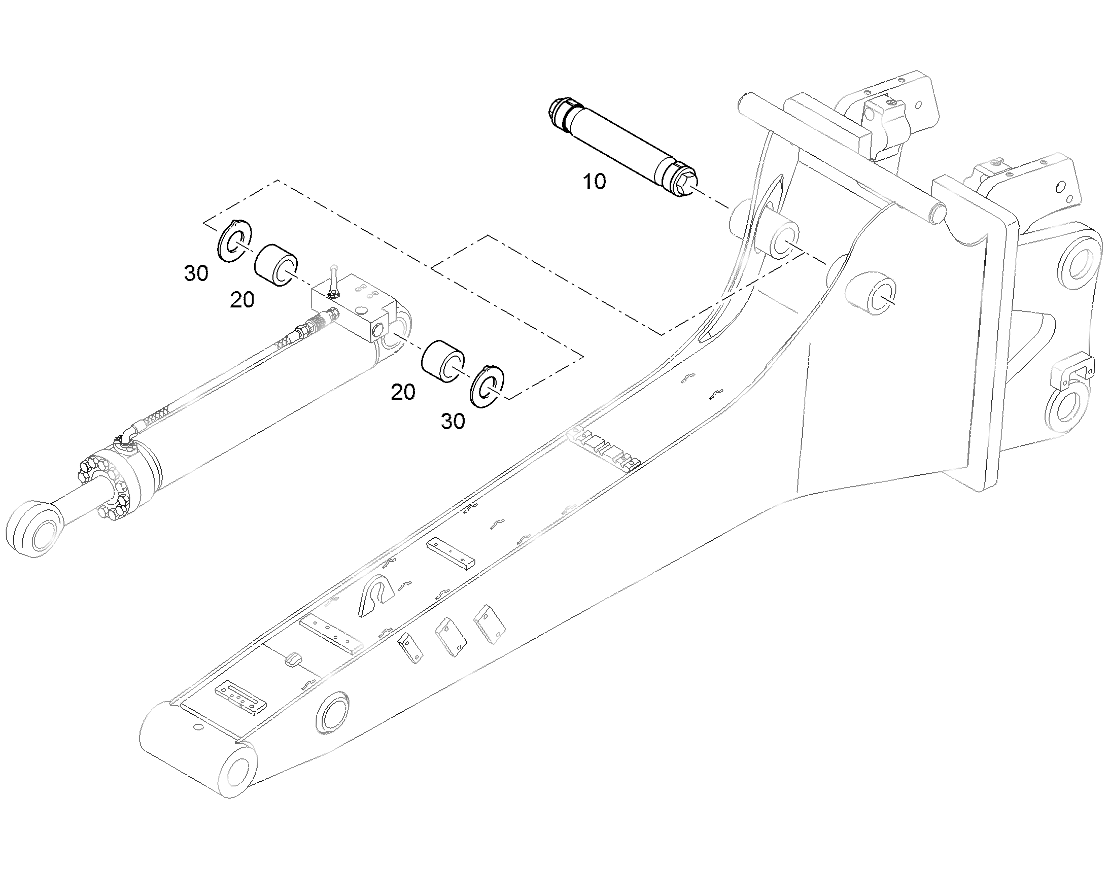 PASSFIX-БОЛТЫ 70X490 12549033 LIEBHERR