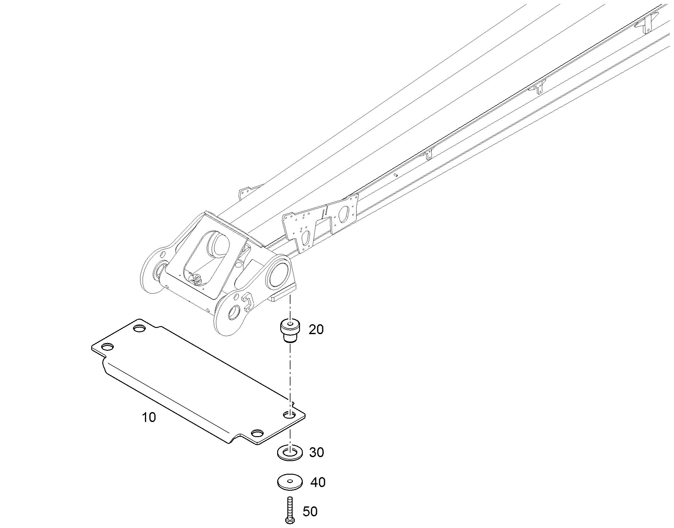 ЛИСТ ЗАЩИТНЫЙ 12549684 LIEBHERR