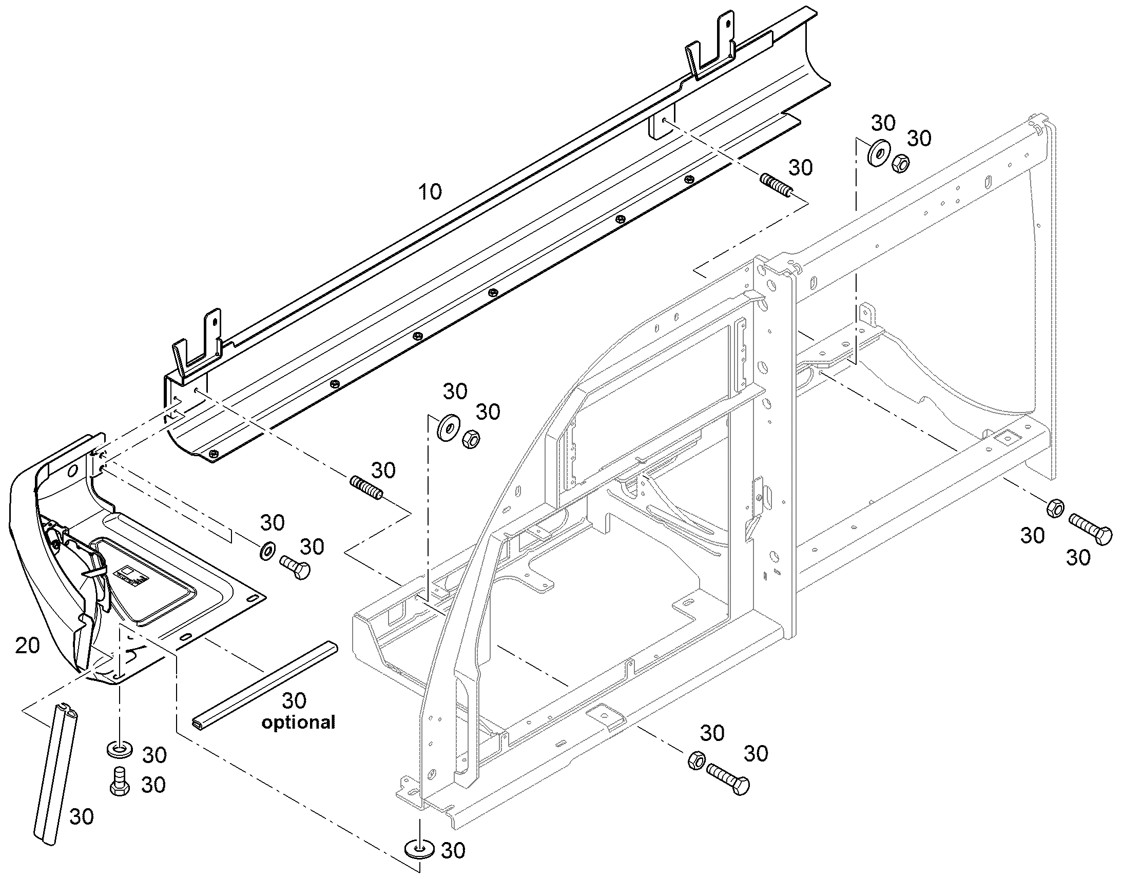 ЭЛЕМЕНТЫ МОНТАЖНЫЕ 11432691 LIEBHERR