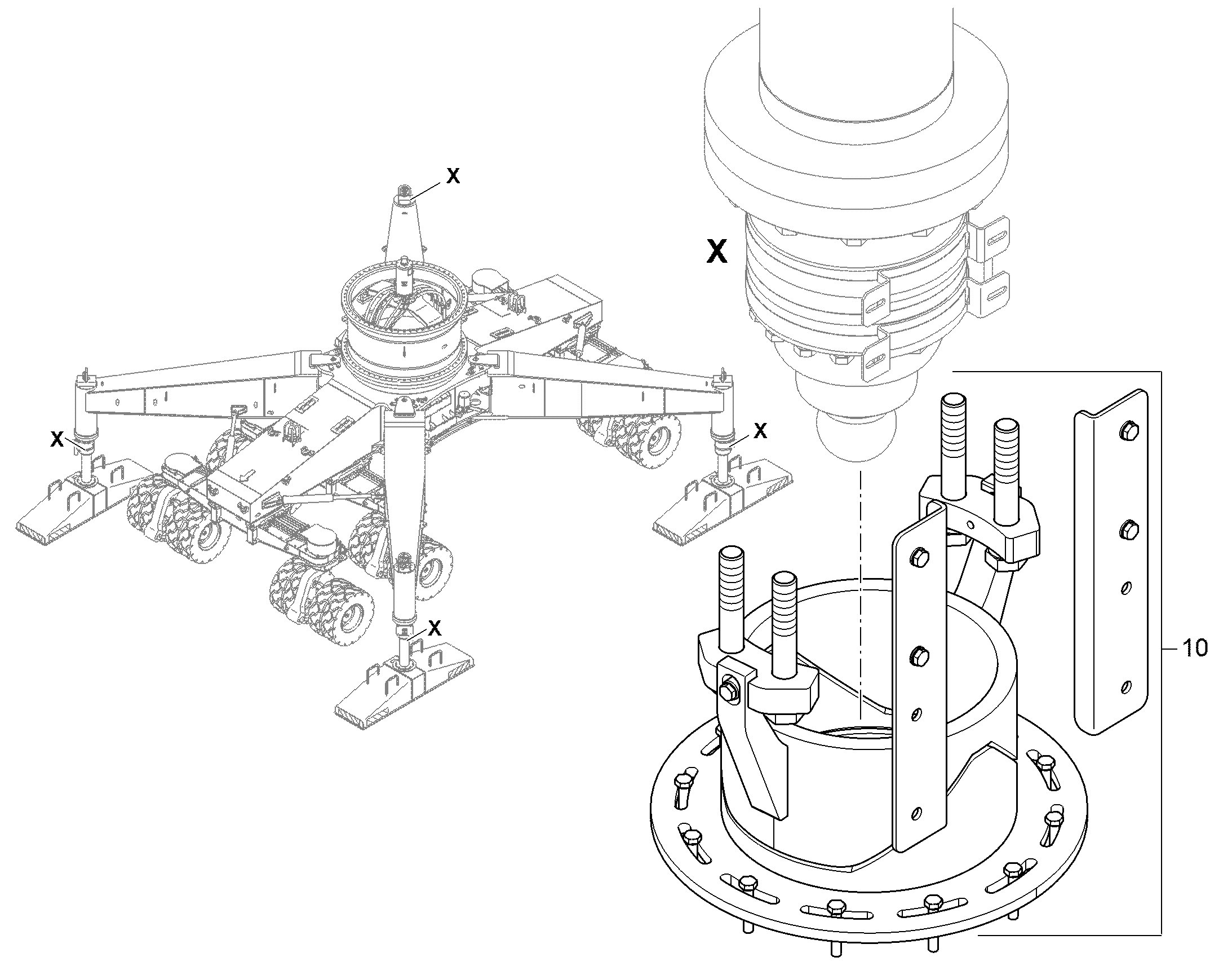 ЧАСТИ САМОХОДНОЕ ШАССИ 12553655 LIEBHERR