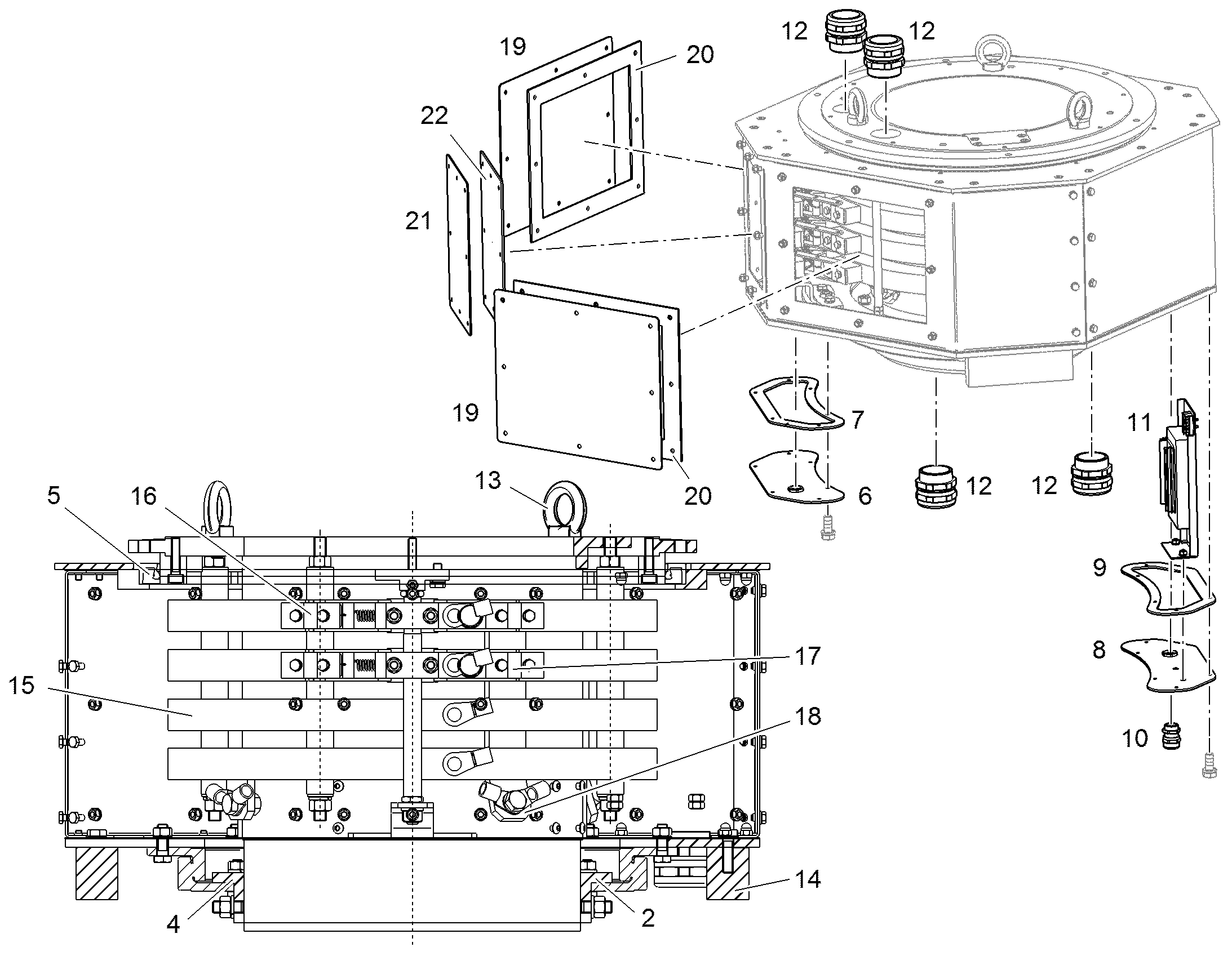 КРУГ ПОВОРОТНЫЙ 12228618 LIEBHERR