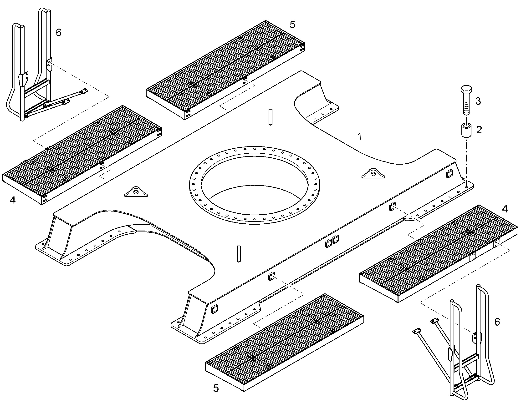 БОЛТ С ШЕСТИГРАННОЙ ГОЛОВКОЙ M30X140 12229458 LIEBHERR