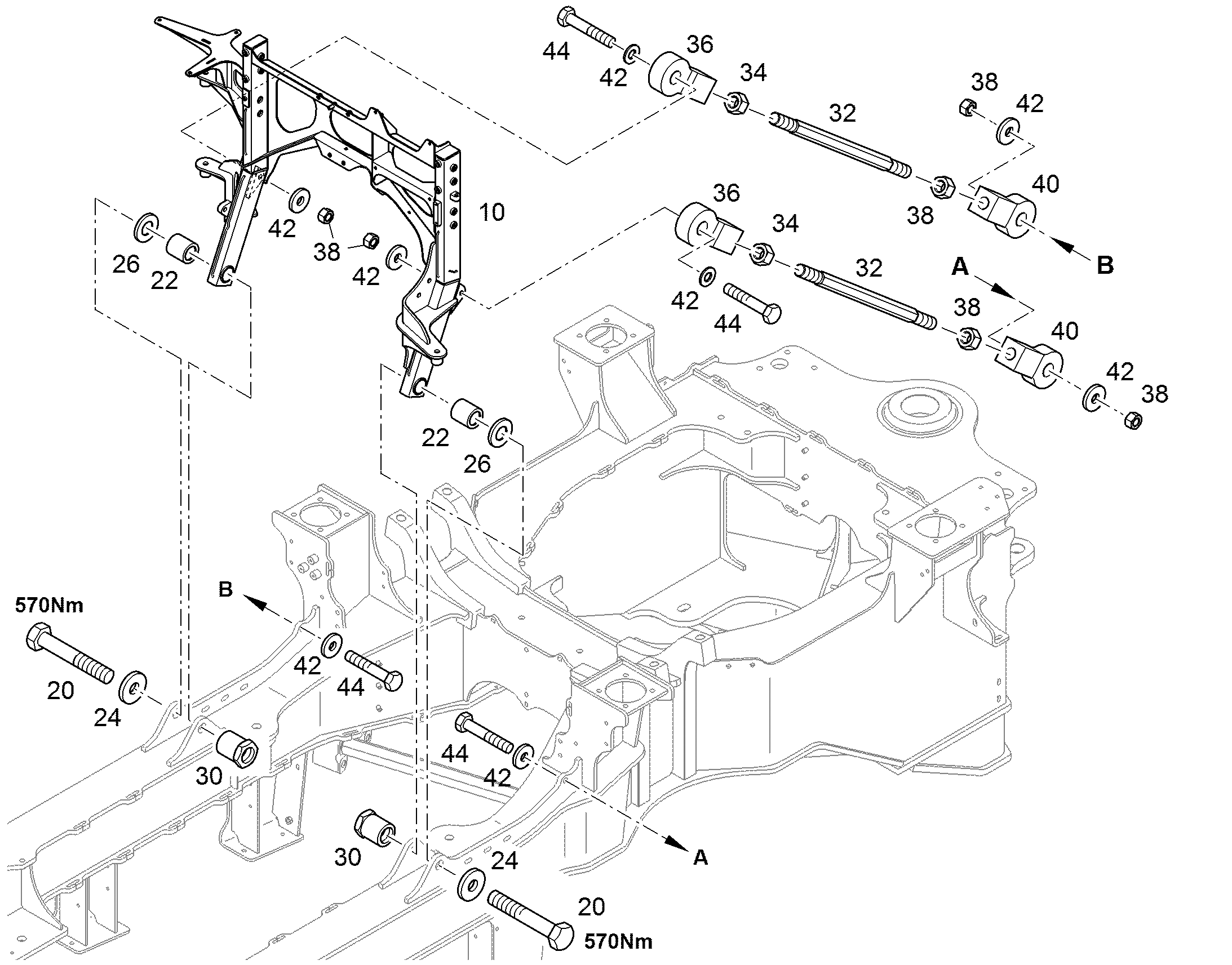ШАРНИРНЫЙ ГЛАЗОК 16,5 12544256 LIEBHERR