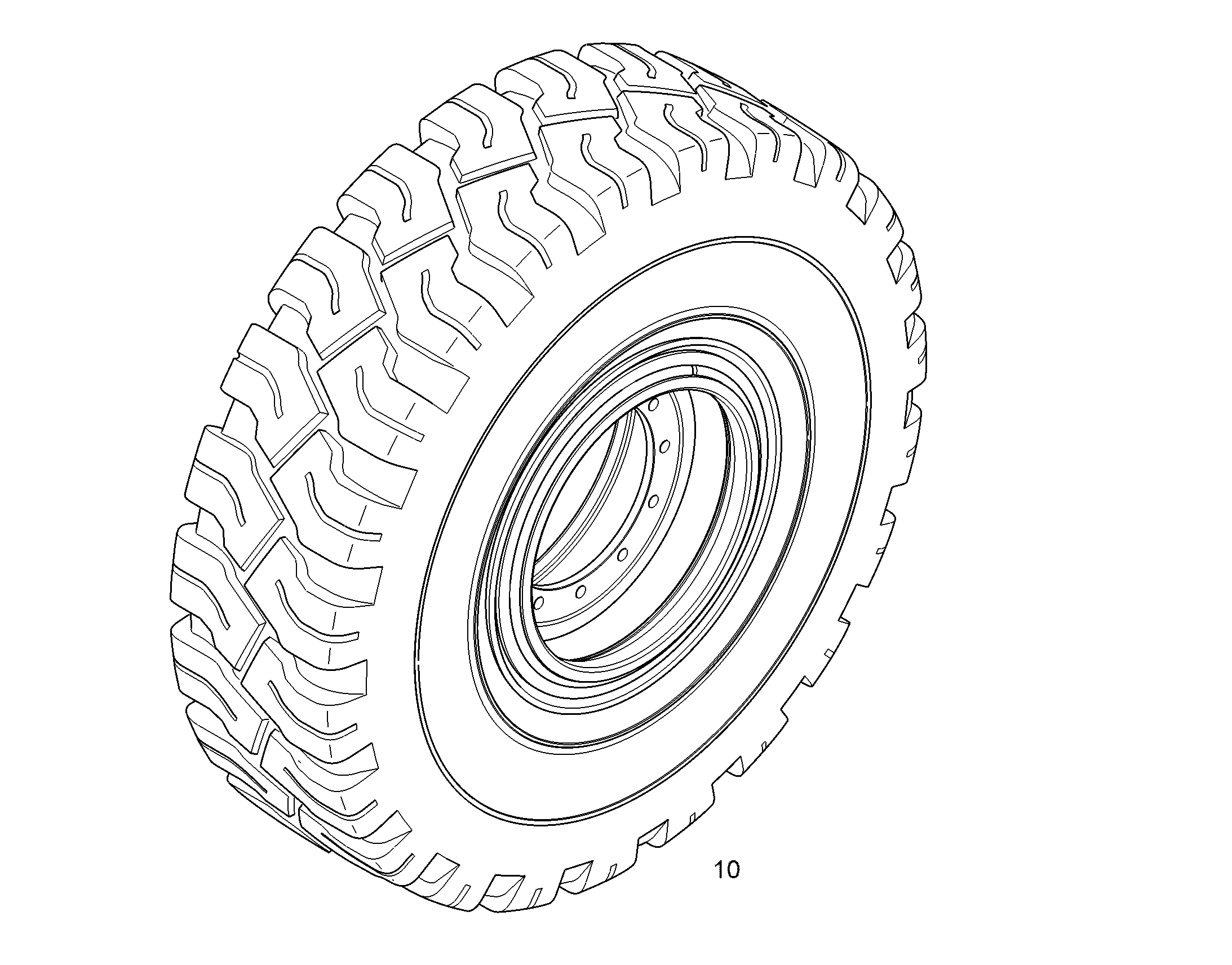 TYRE CPL. 16.00-25XMAGNUM 12556077 LIEBHERR