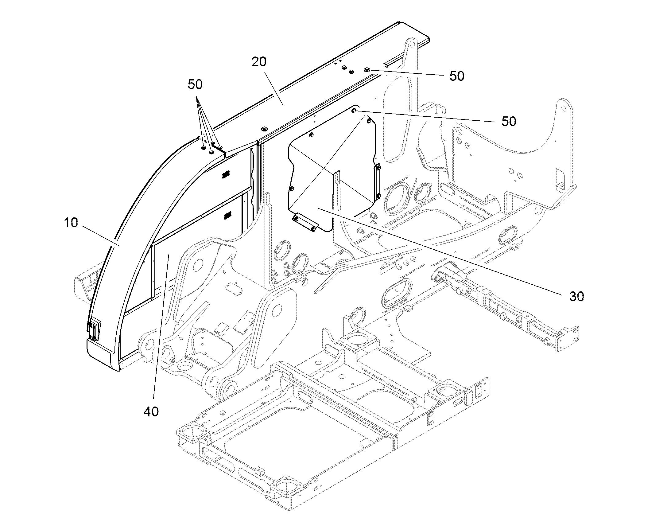 ЭЛЕМЕНТЫ МОНТАЖНЫЕ 12569714 LIEBHERR