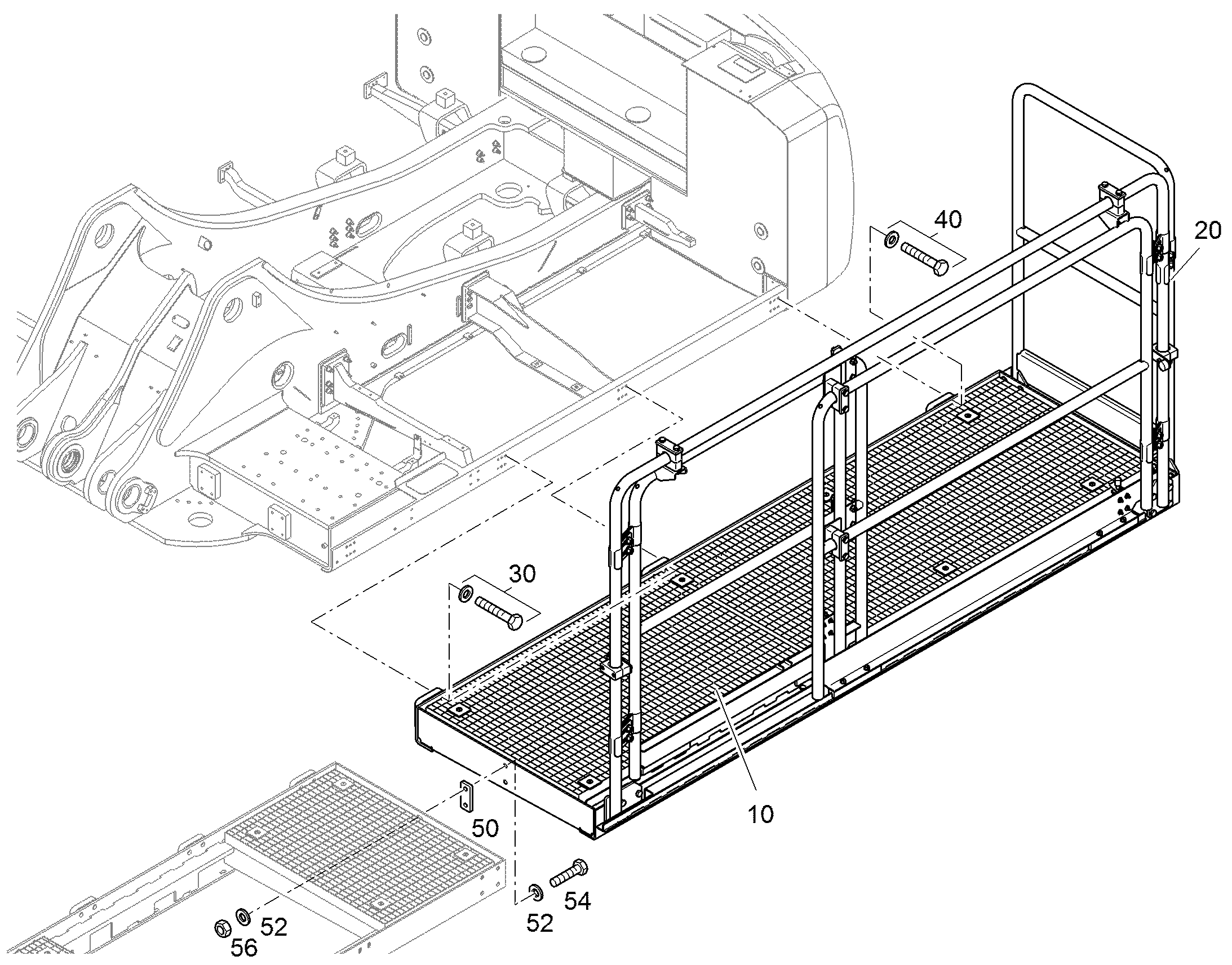 ПЛАТФОРМА 12571998 LIEBHERR