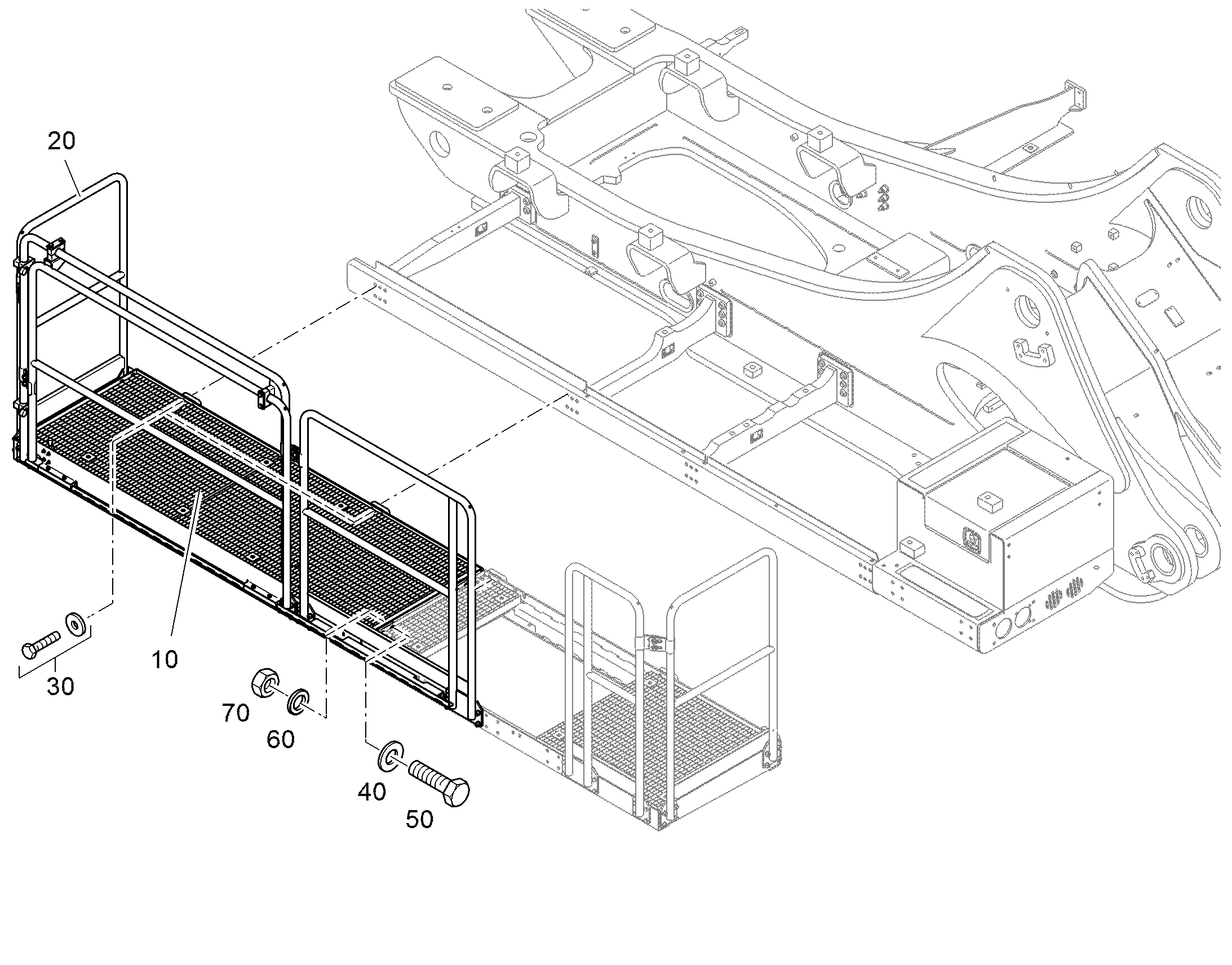 ПЛАТФОРМА 12571438 LIEBHERR