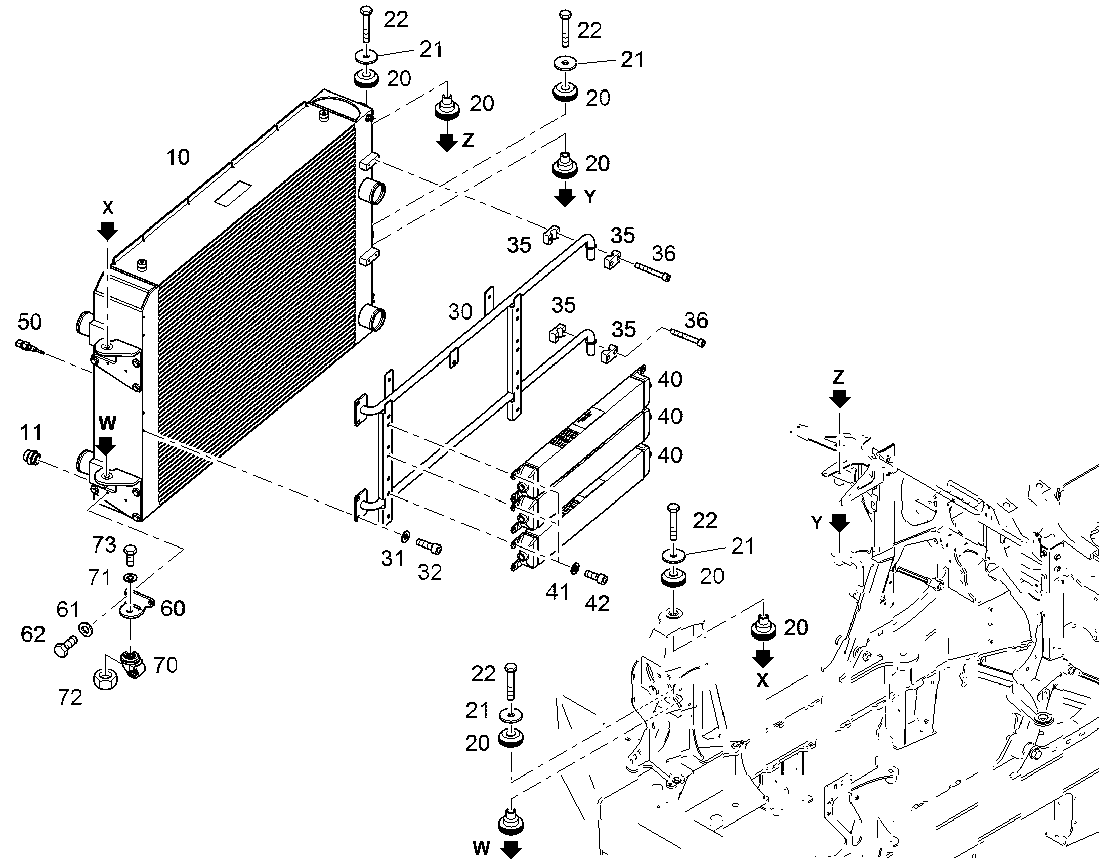 БУФЕР РЕЗИНОВЫЙ 12232008 LIEBHERR