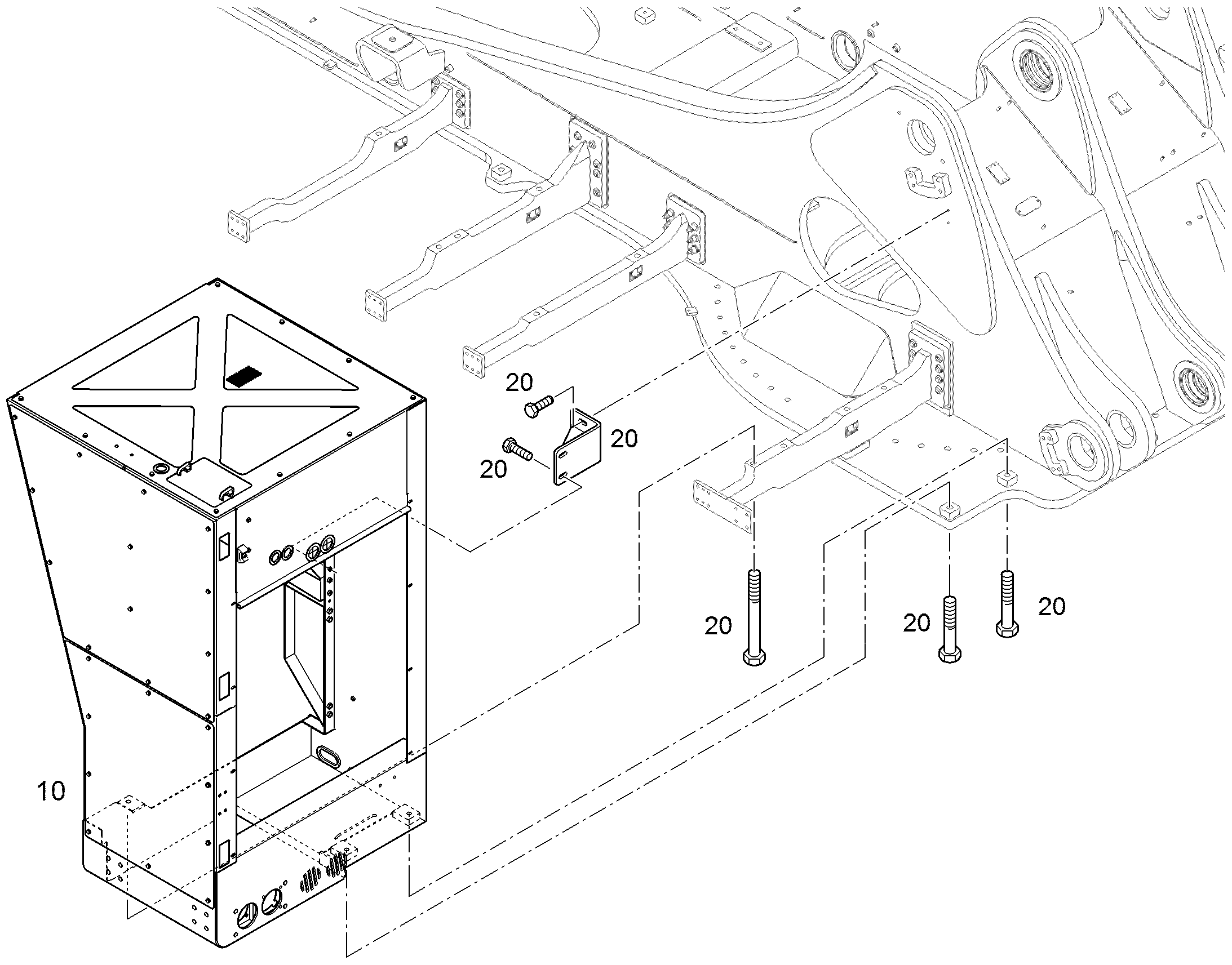 ЭЛЕМЕНТЫ МОНТАЖНЫЕ 12576798 LIEBHERR