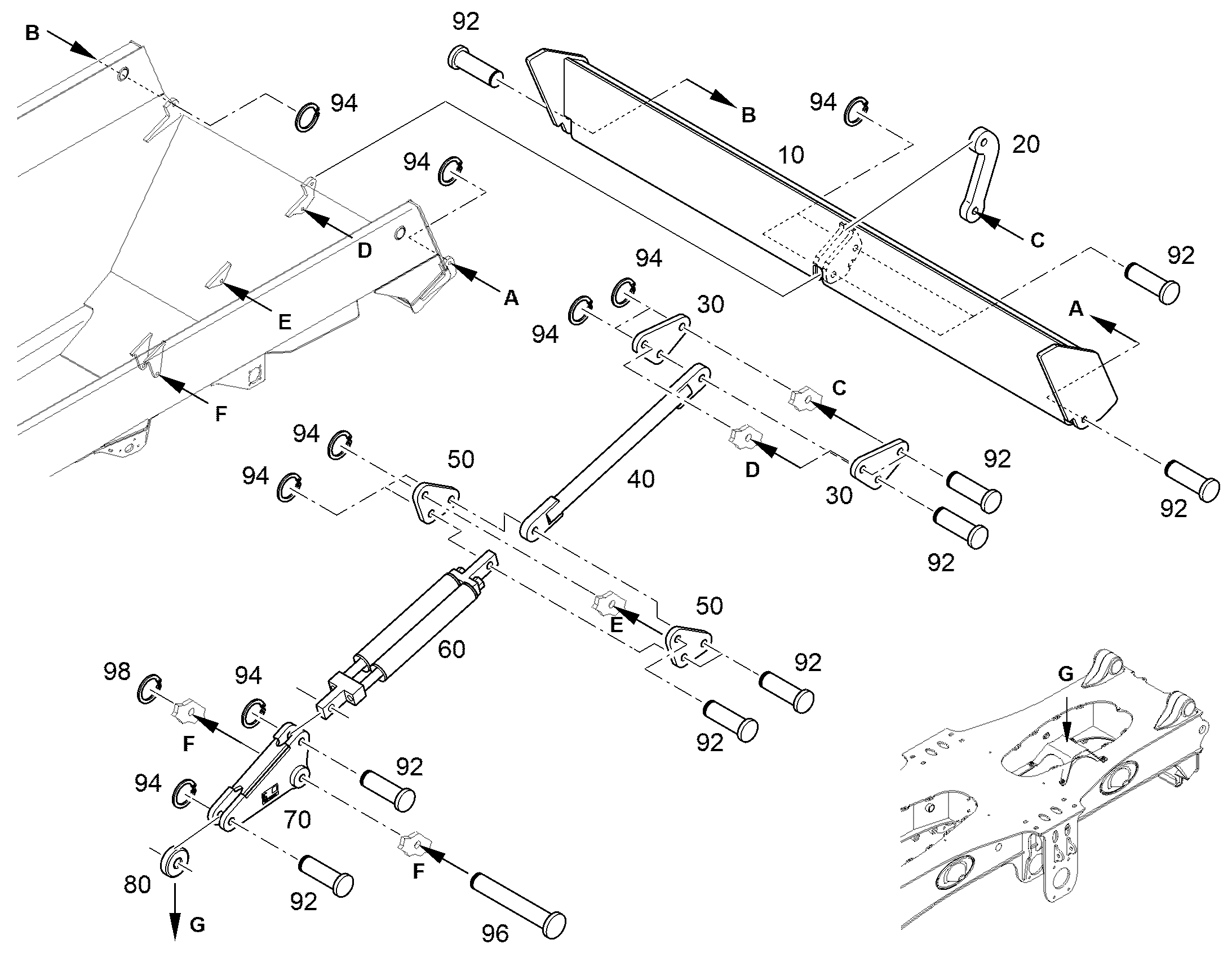 РЕССОРА ГАЗОВАЯ 12242021 LIEBHERR