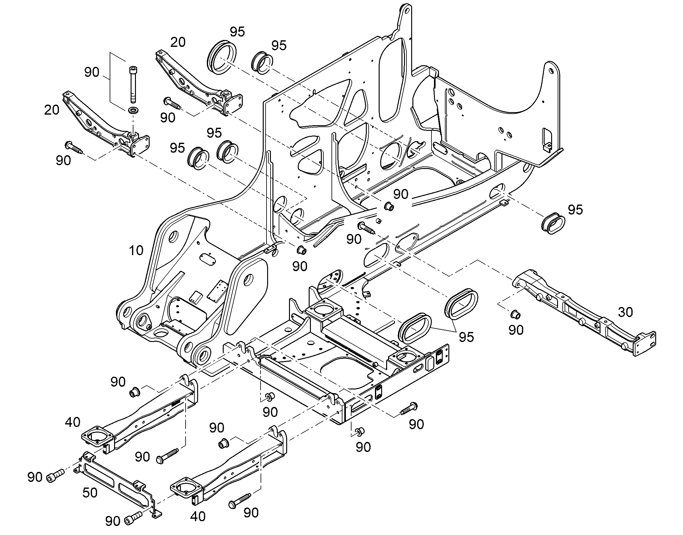 ПОВОРОТНАЯ ПЛАТФОРМА 12583863 LIEBHERR