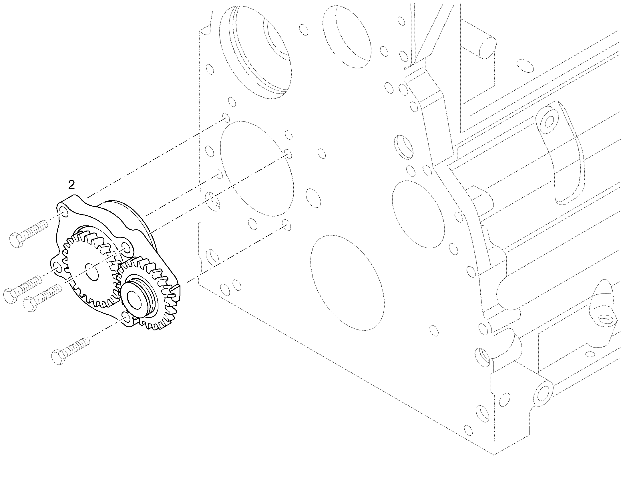 МАСЛОНАСОС 12232141 LIEBHERR