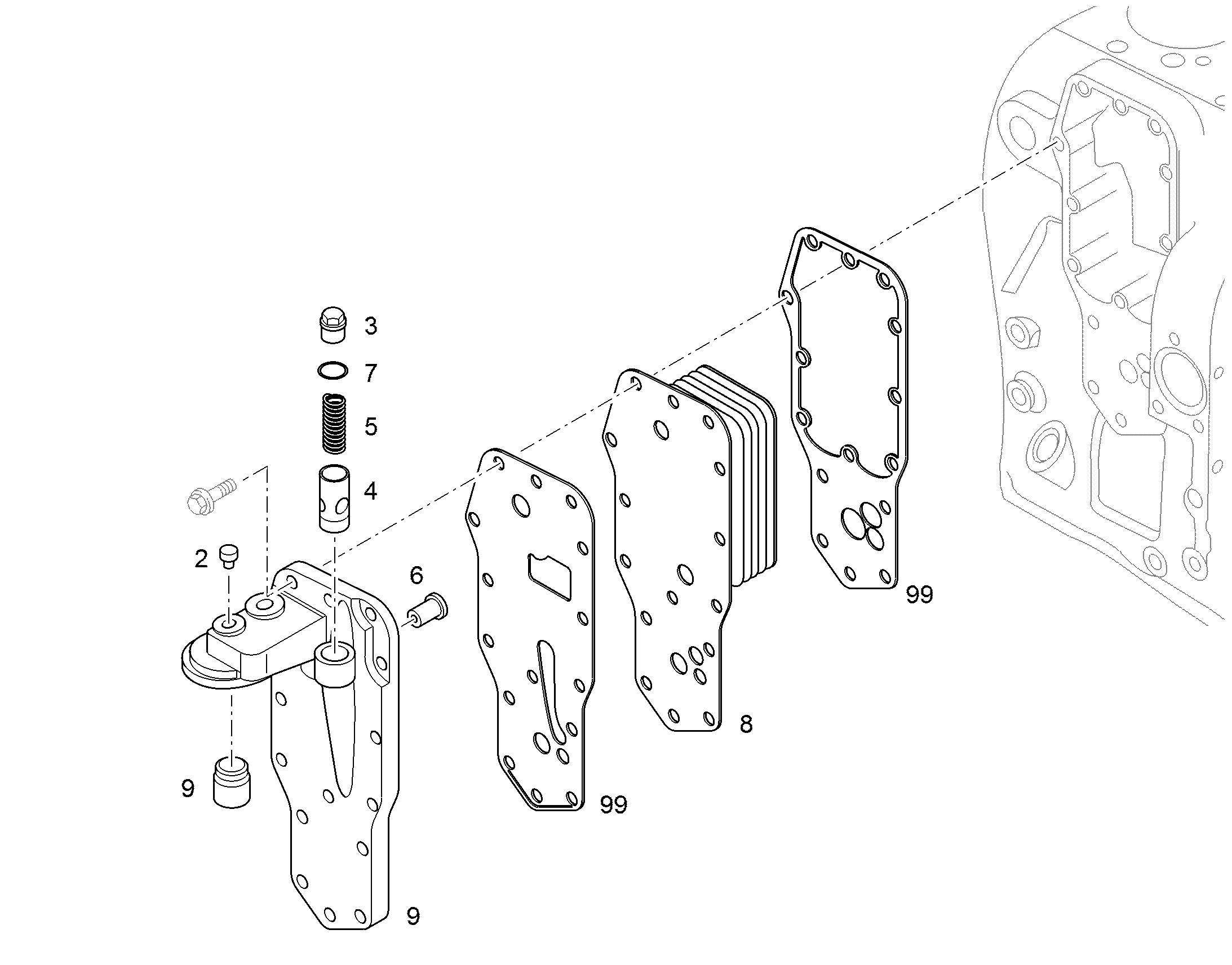 ЗАГЛУШКА РЕЗЬБОВАЯ 12234085 LIEBHERR