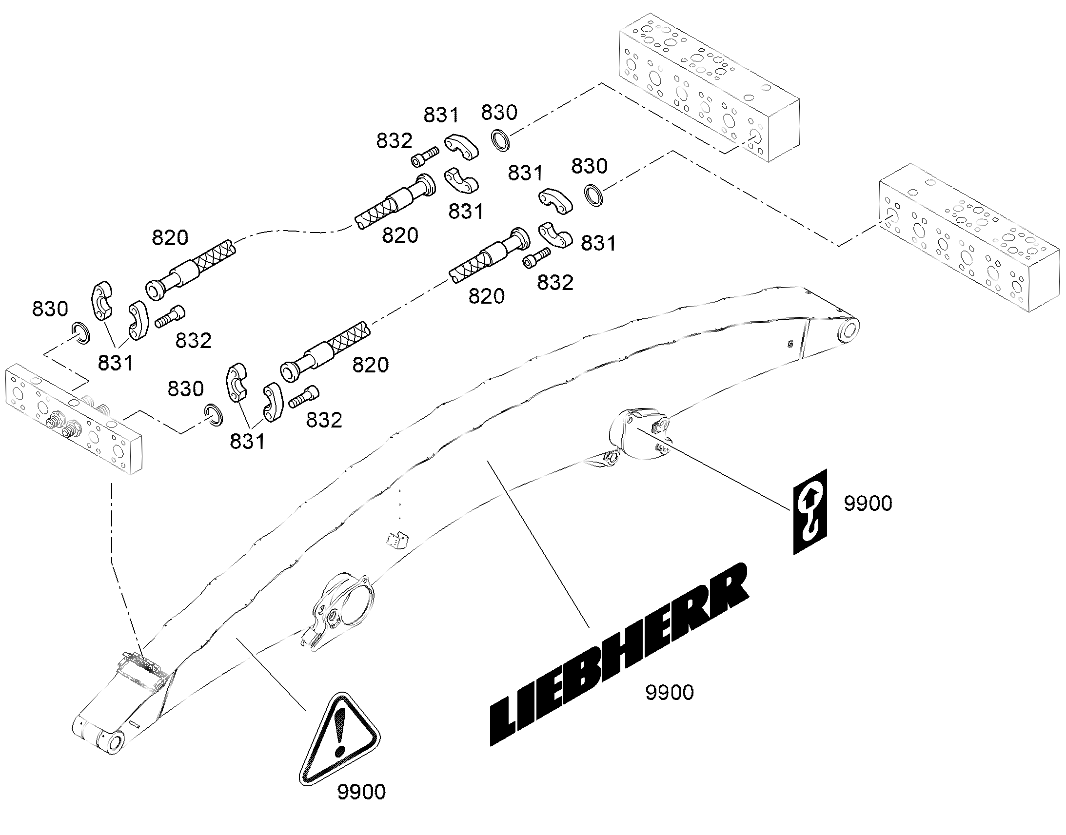 ТАБЛИЧКИ 12805884 LIEBHERR