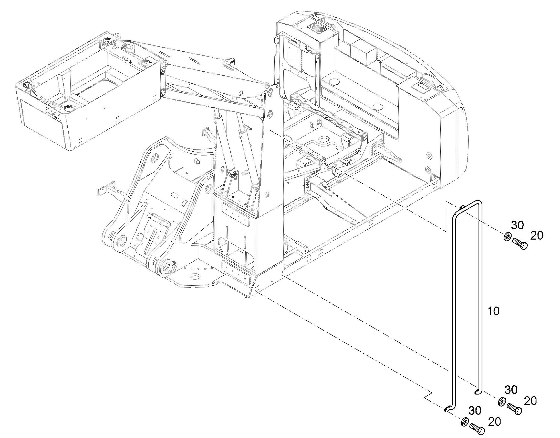 РУЧКА 12588664 LIEBHERR