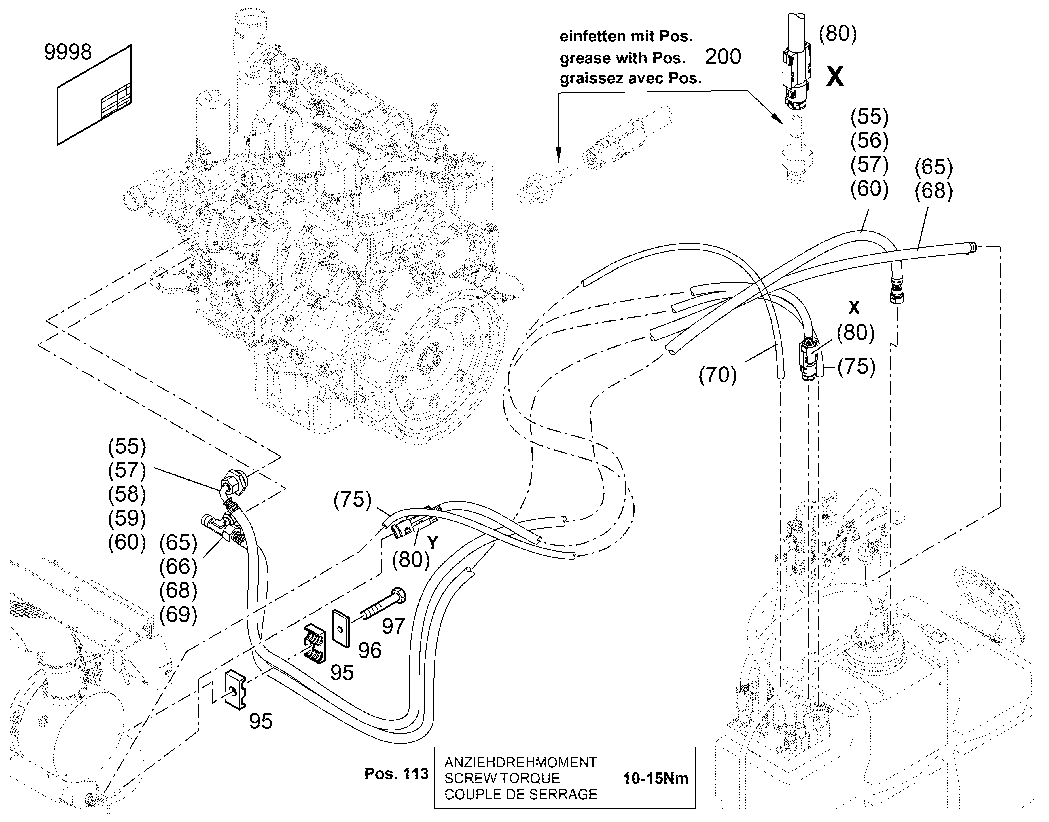 ИНСТРУКЦИЯ ПО УСТАНОВКЕ 12810321 LIEBHERR