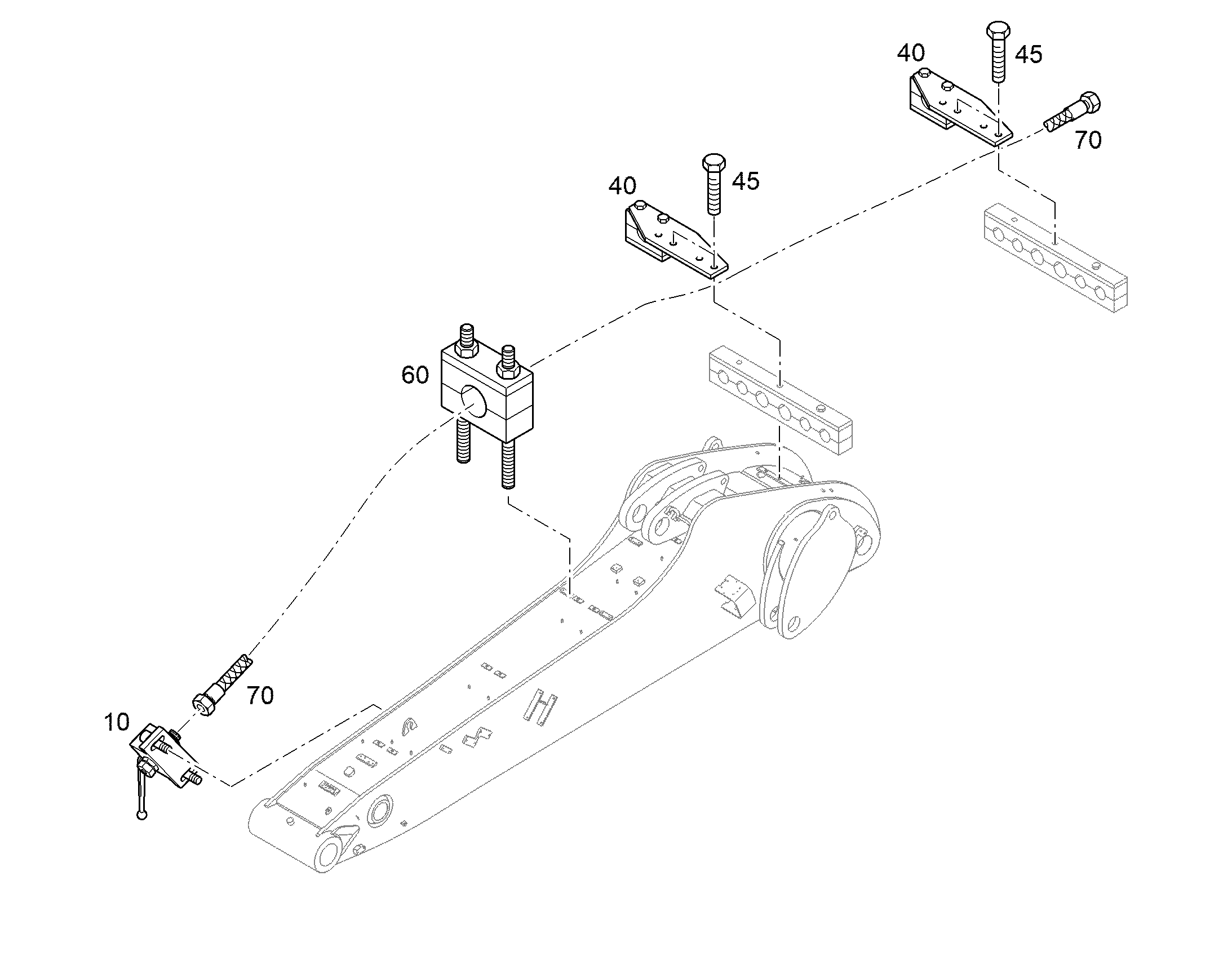 СХЕМА ТОПЛИВНОЙ СИСТЕМЫ 44 94065513 LIEBHERR