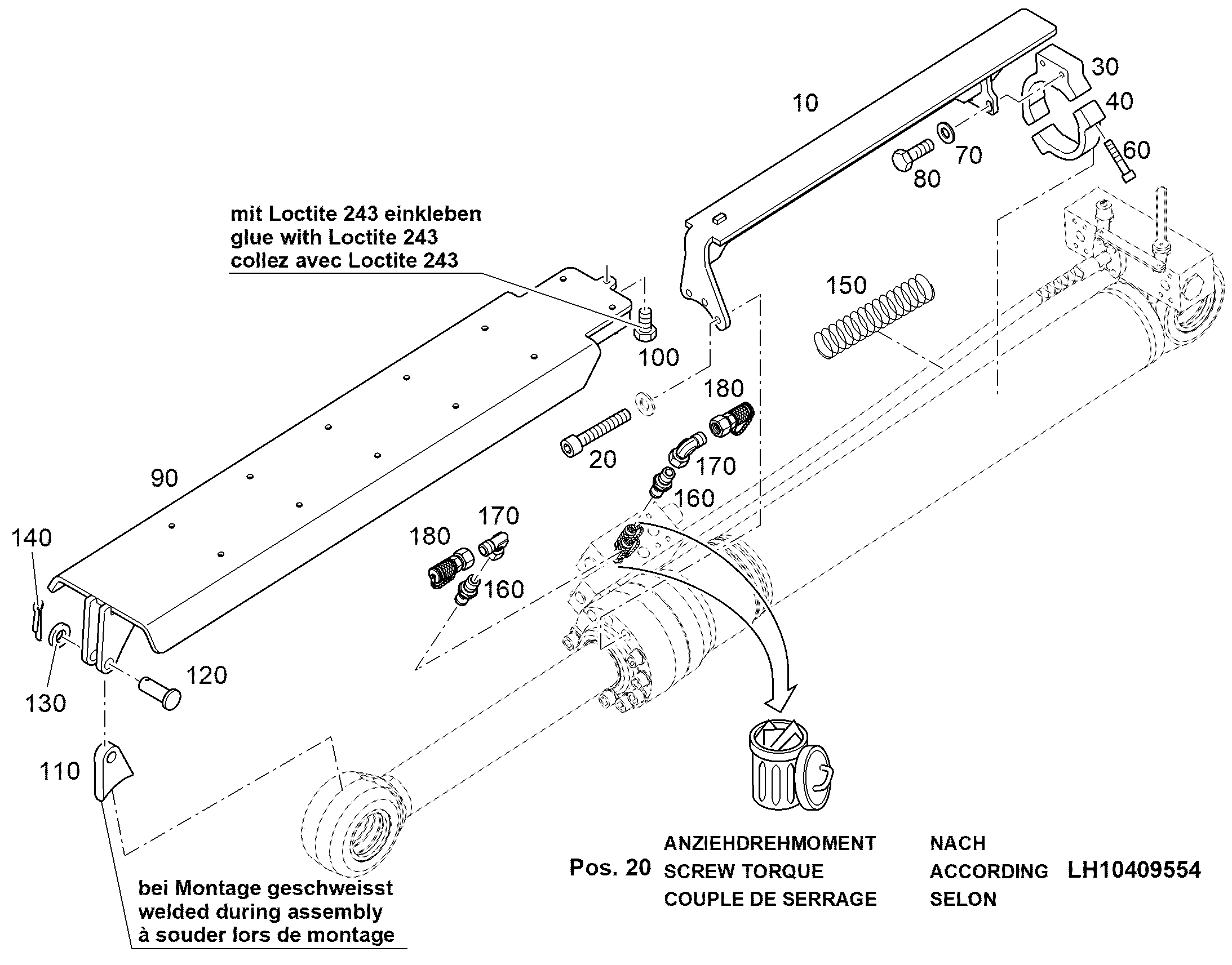 ПРЕДОХРАНИТЕЛЬНЫЙ ЩИТОК 12592235 LIEBHERR