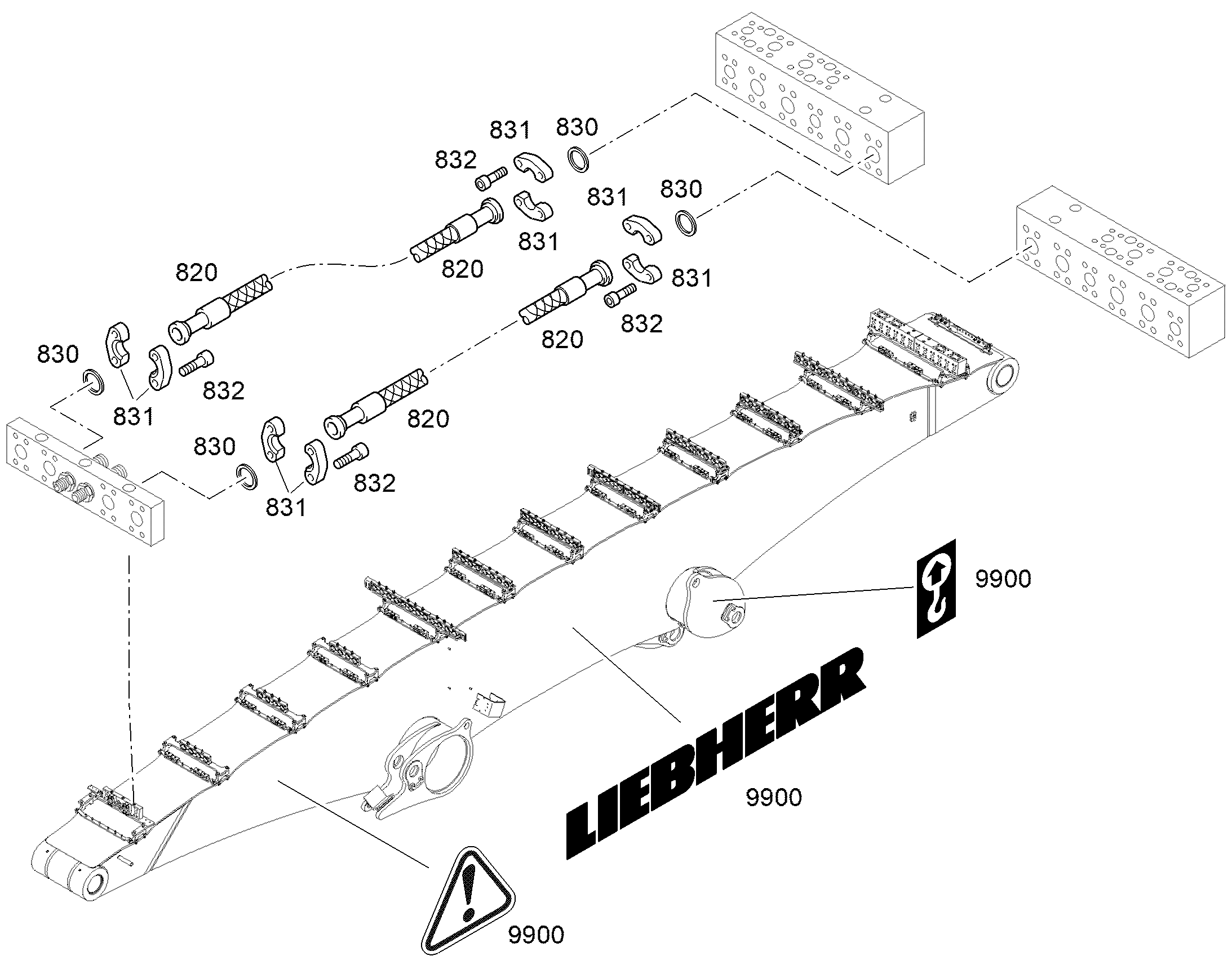 ТАБЛИЧКИ 12804841 LIEBHERR