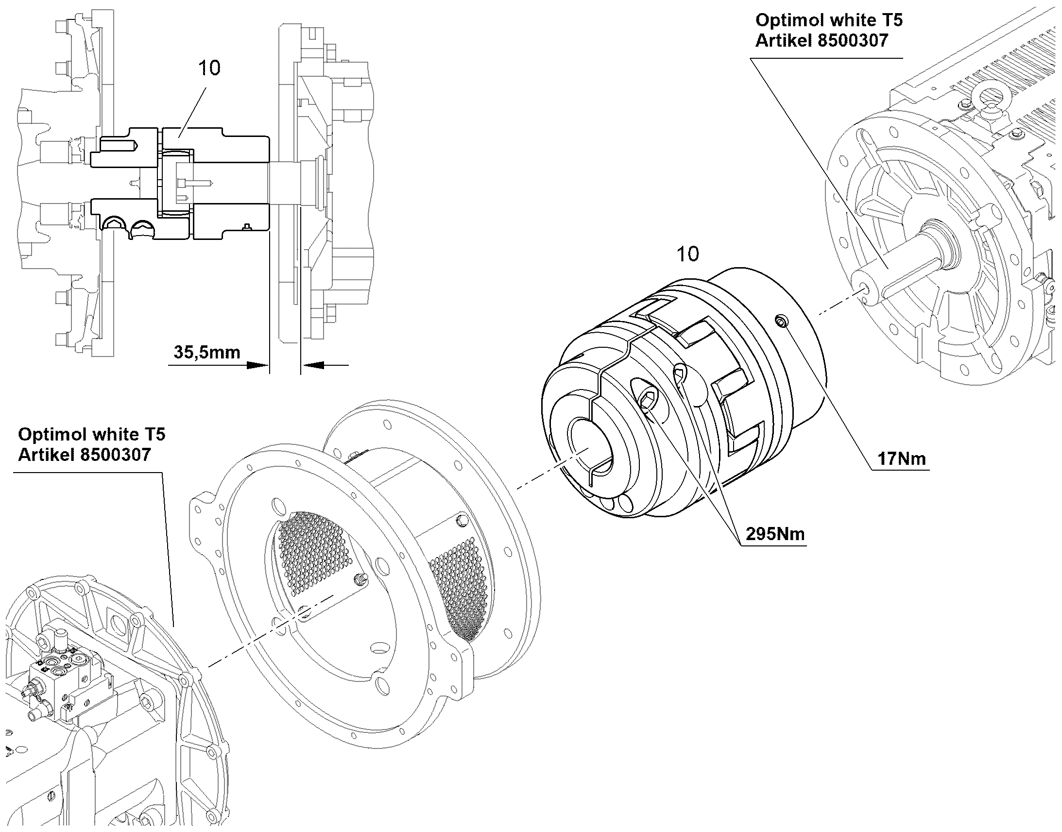 СЦЕПЛЕНИЕ 11833295 LIEBHERR