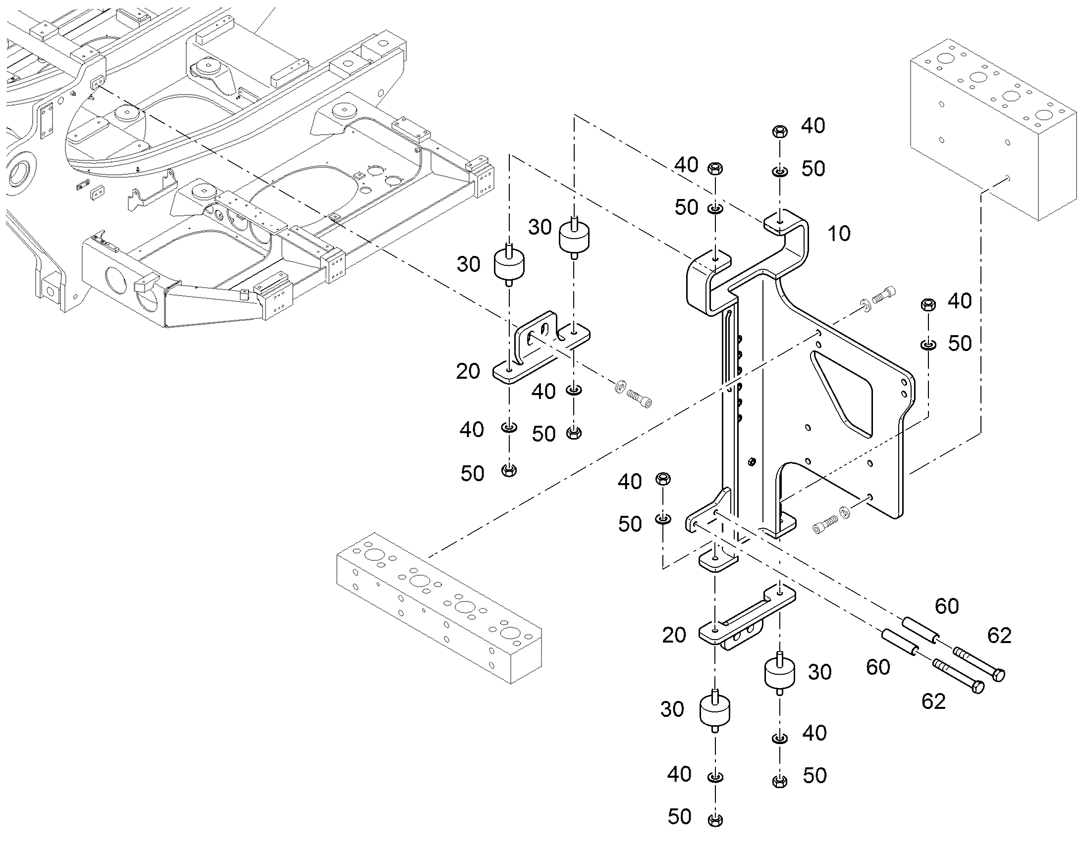 УГОЛЬНИК ПОДДЕРЖИВАЮЩИЙ 94089922 LIEBHERR