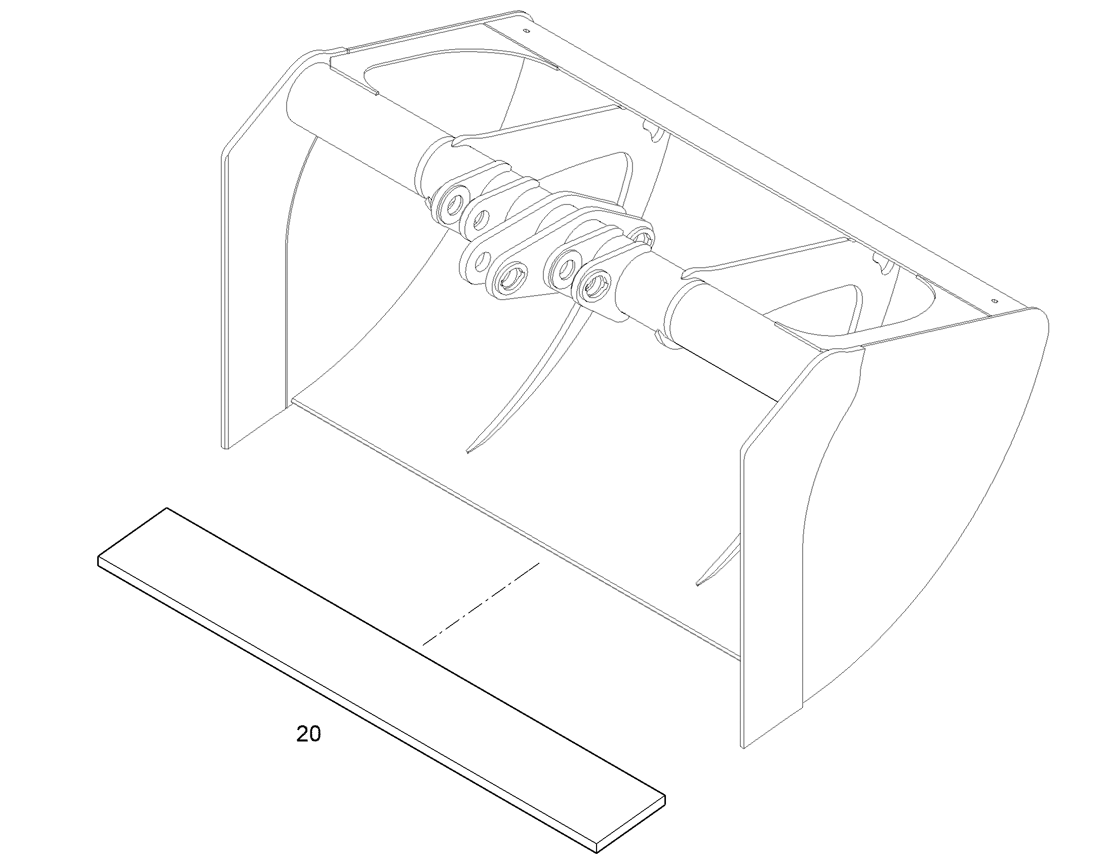 РЕЗЕЦ ГРУНТА 12977334 LIEBHERR
