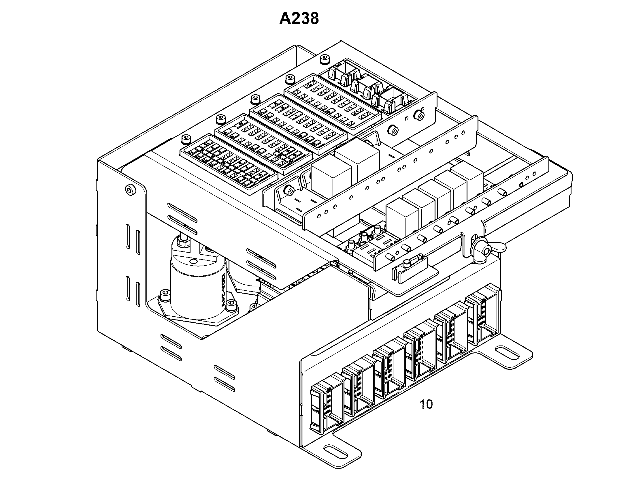 DISTRIBUTOR CASE 11424599 LIEBHERR