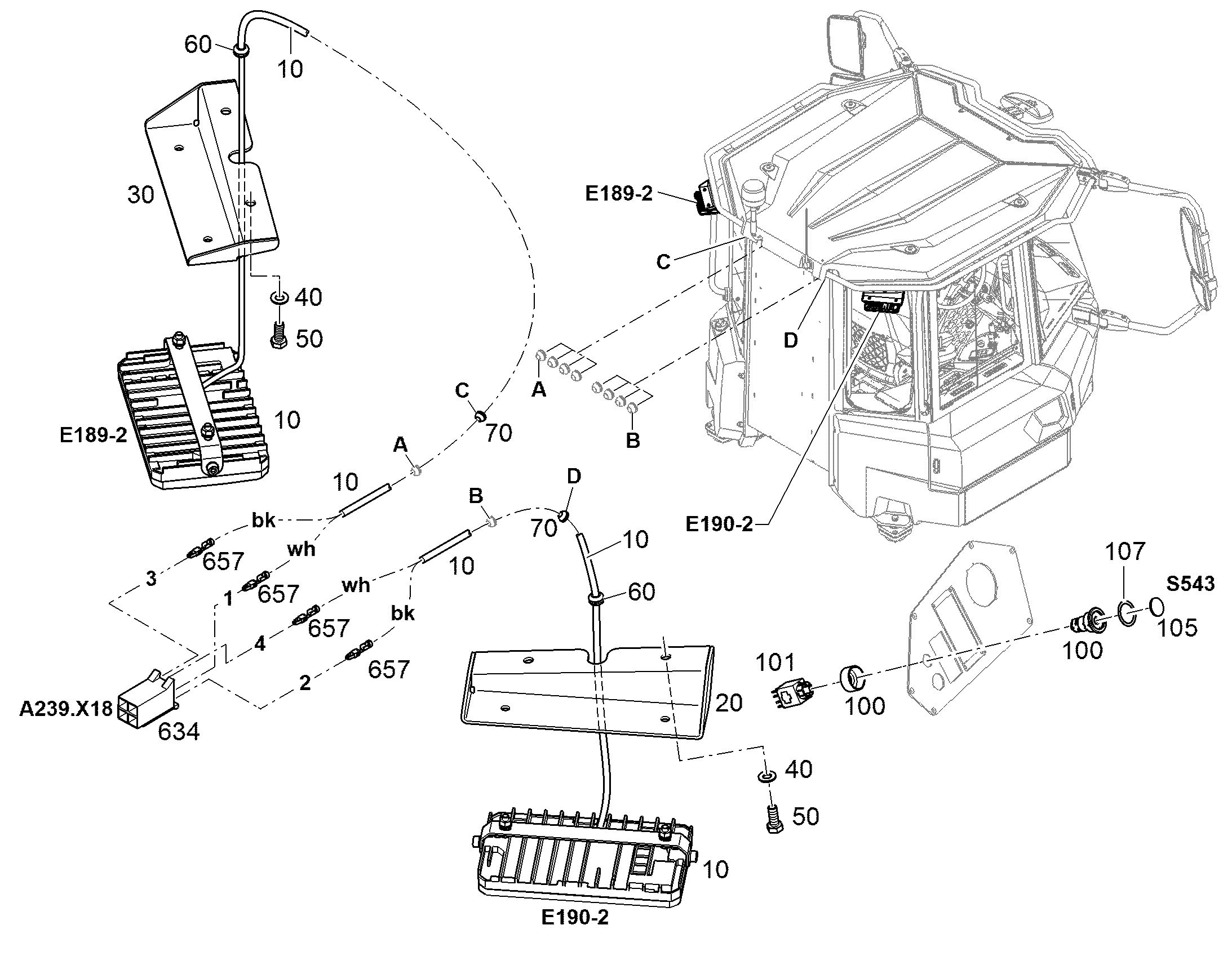 КОЛОДКА ШТЕККЕРНАЯ JPT 4-POL 7026424 LIEBHERR