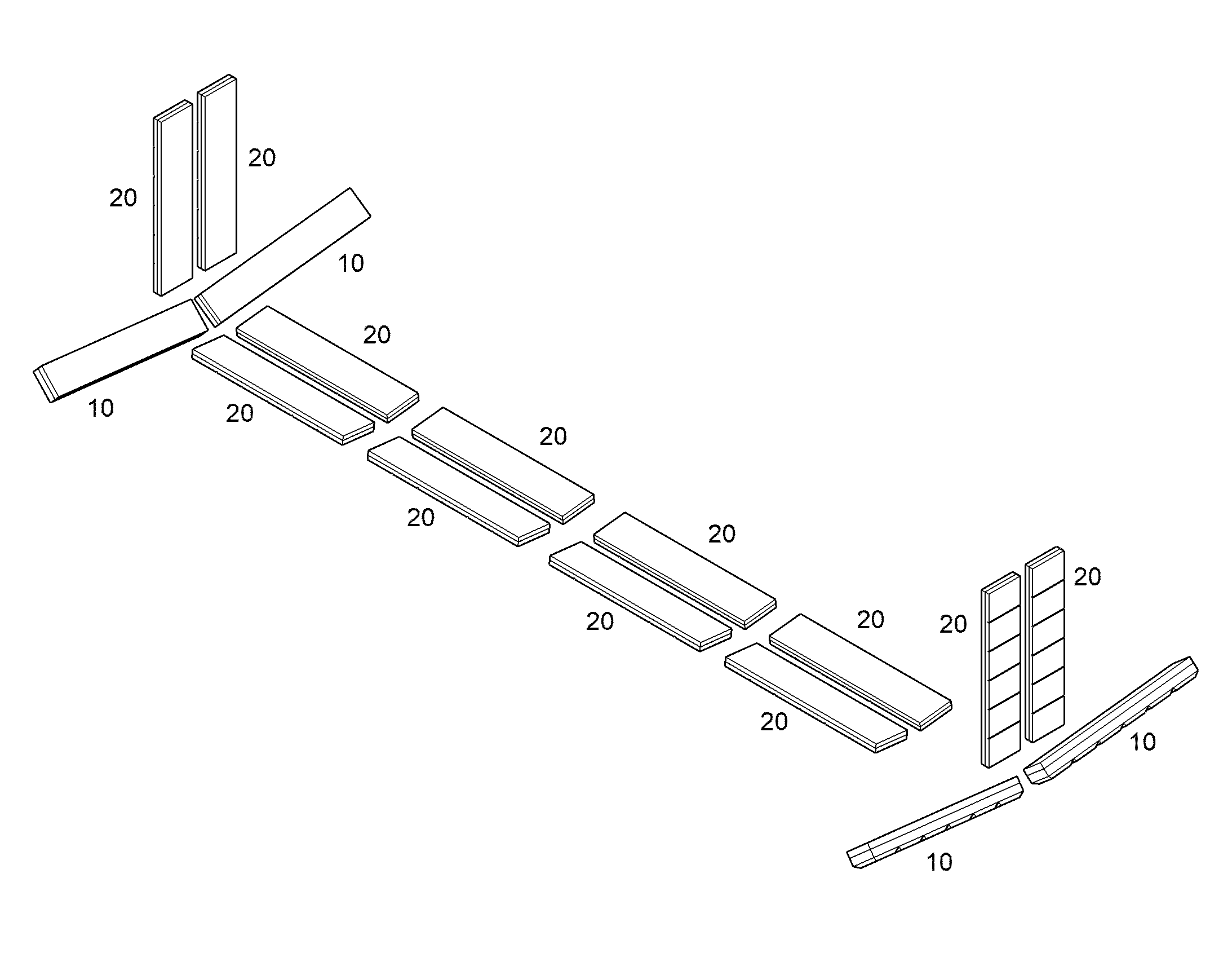 ПЛАНКА ИЗНАШИВАЮЩАЯСЯ 12237892 LIEBHERR