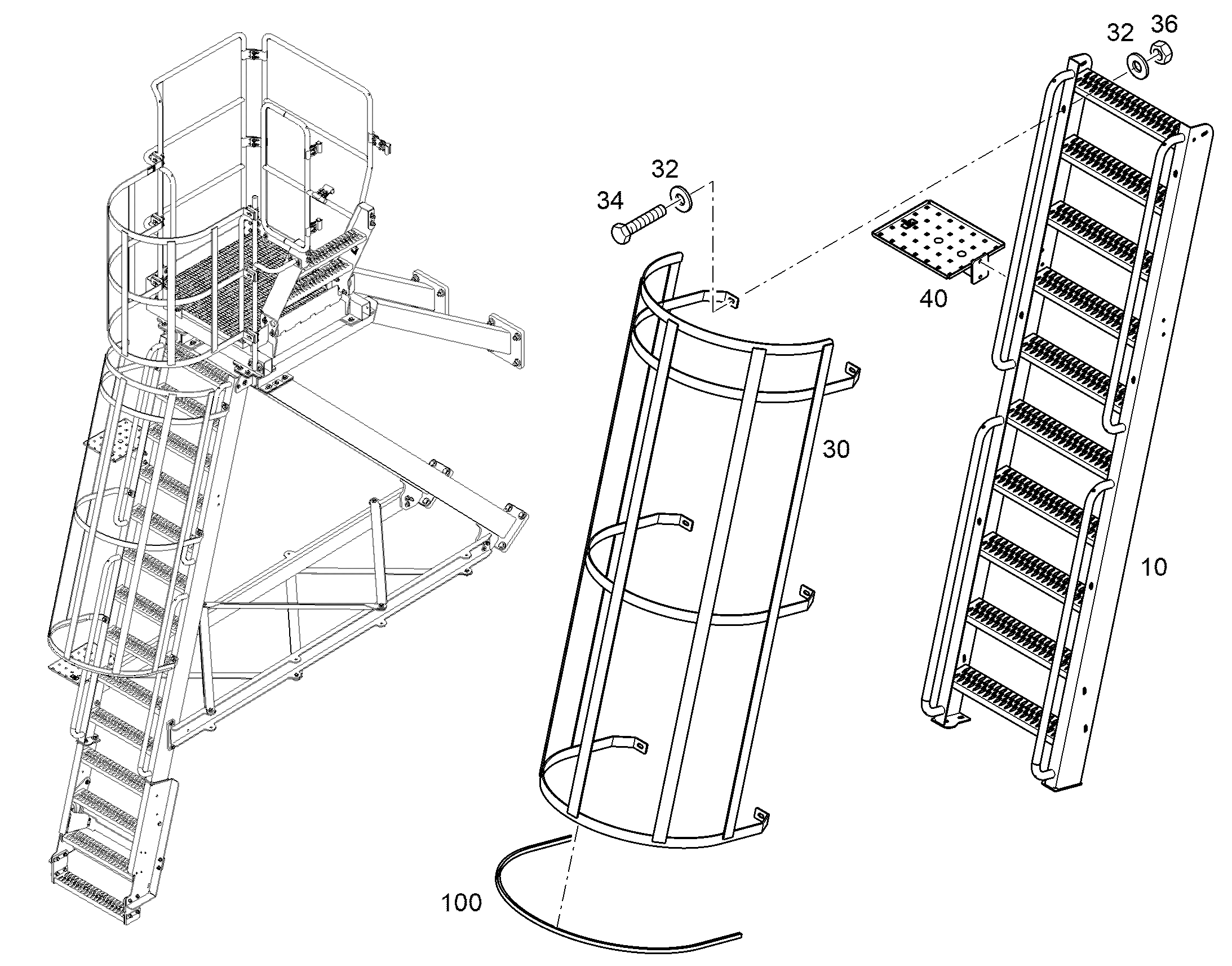 ПЛАТФОРМА 12553742 LIEBHERR