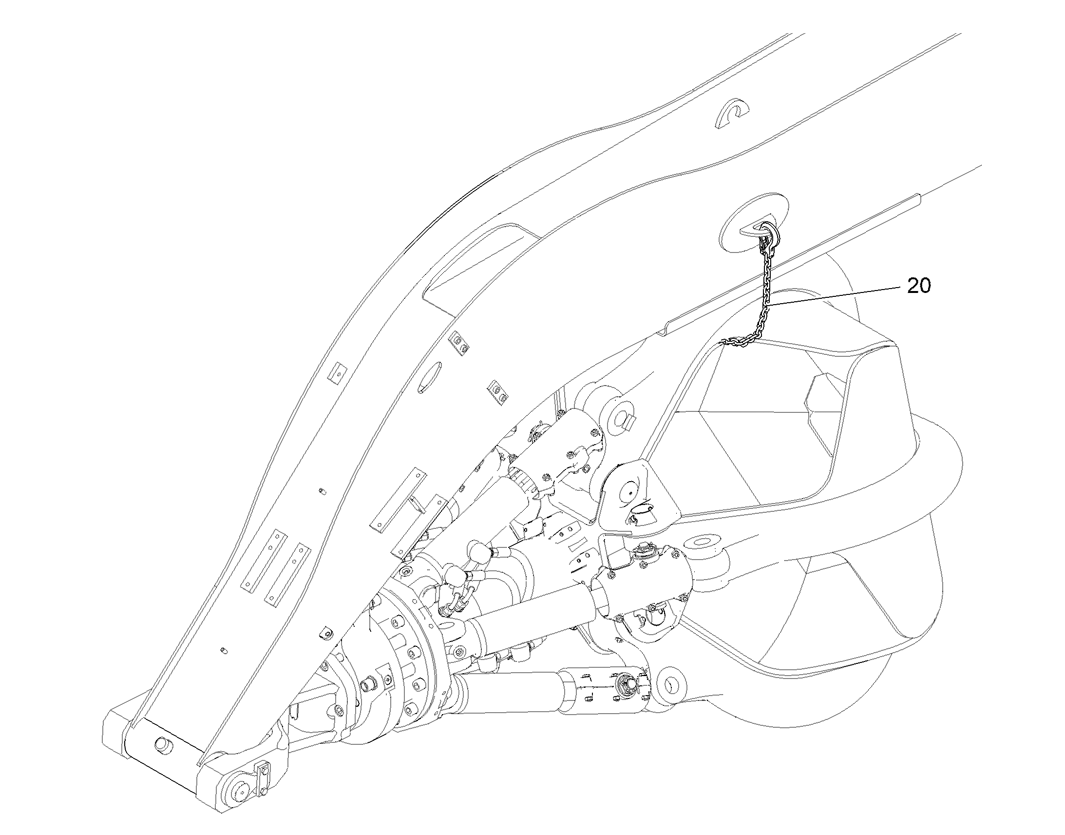 ЦЕПЬ 12239368 LIEBHERR
