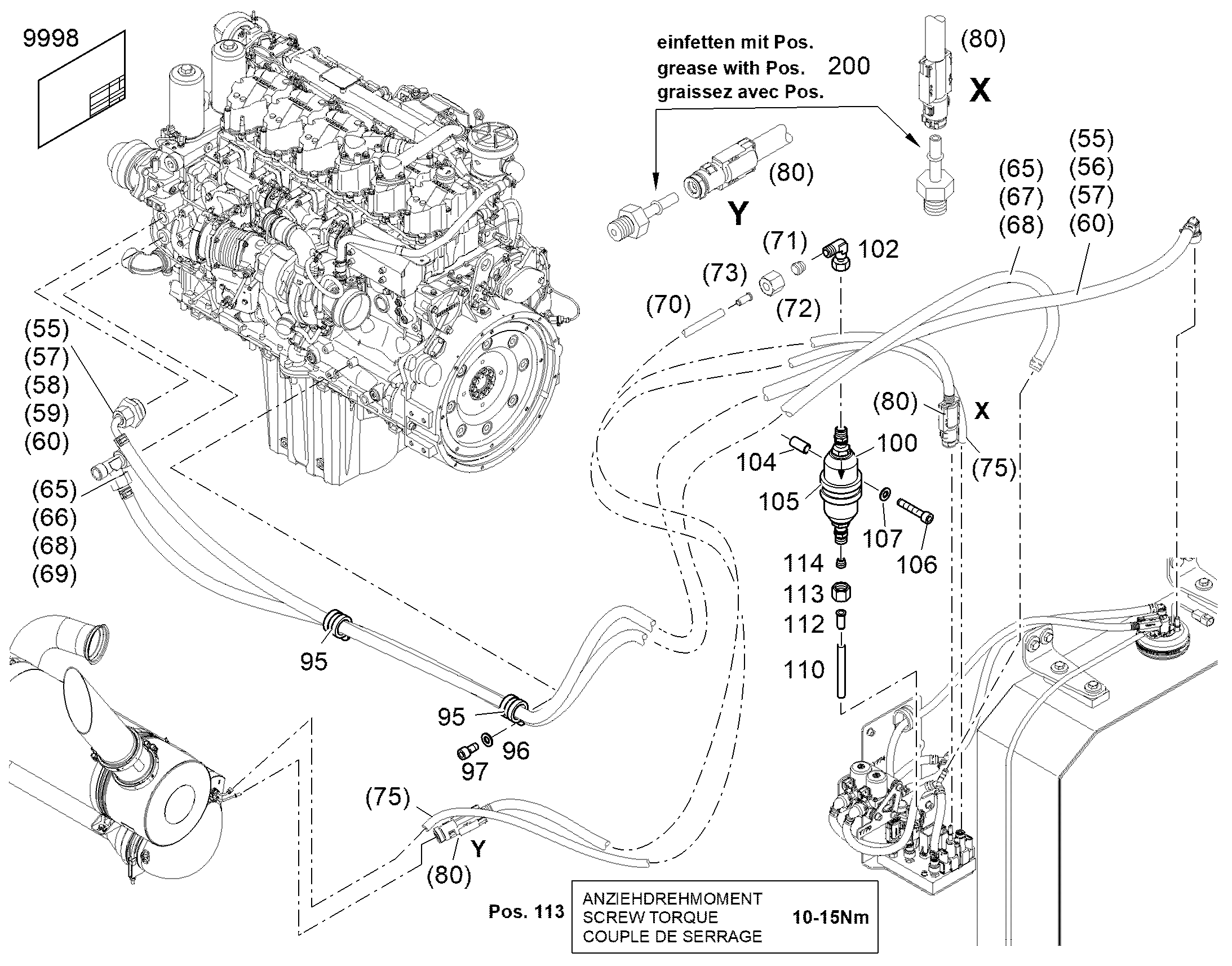 ИНСТРУКЦИЯ ПО УСТАНОВКЕ 12588411 LIEBHERR