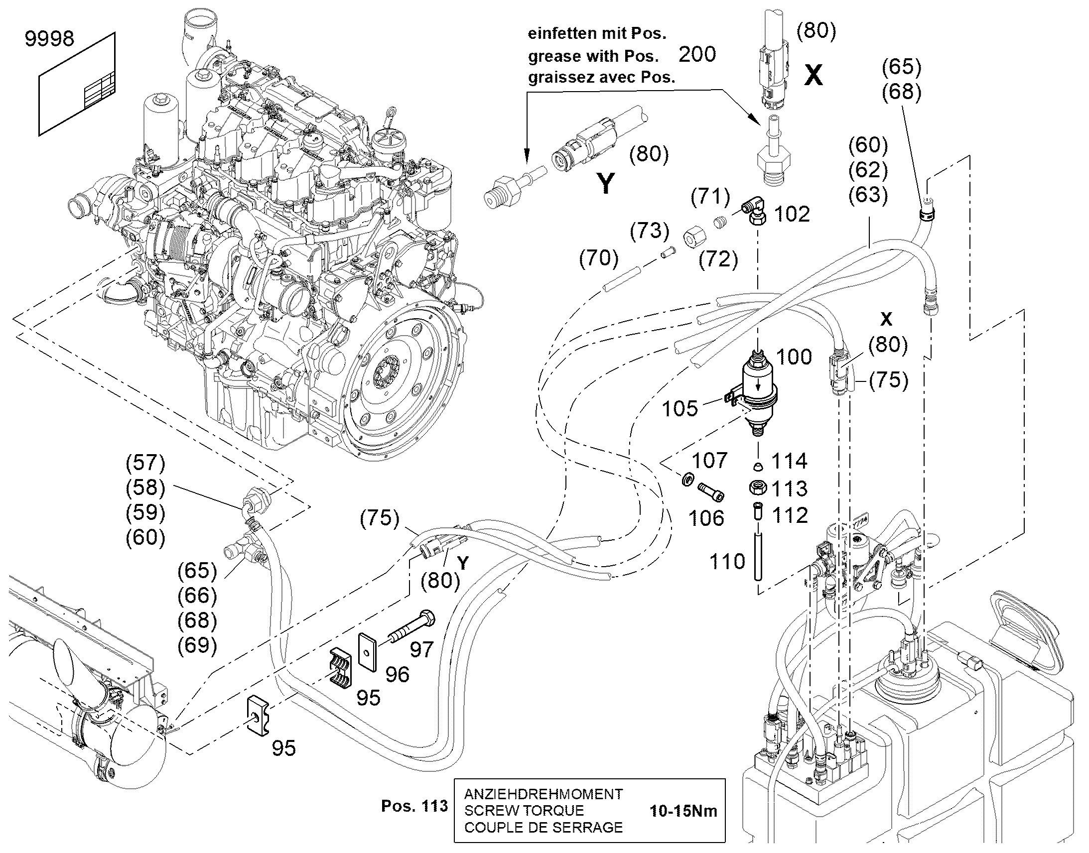 ИНСТРУКЦИЯ ПО УСТАНОВКЕ 12588410 LIEBHERR