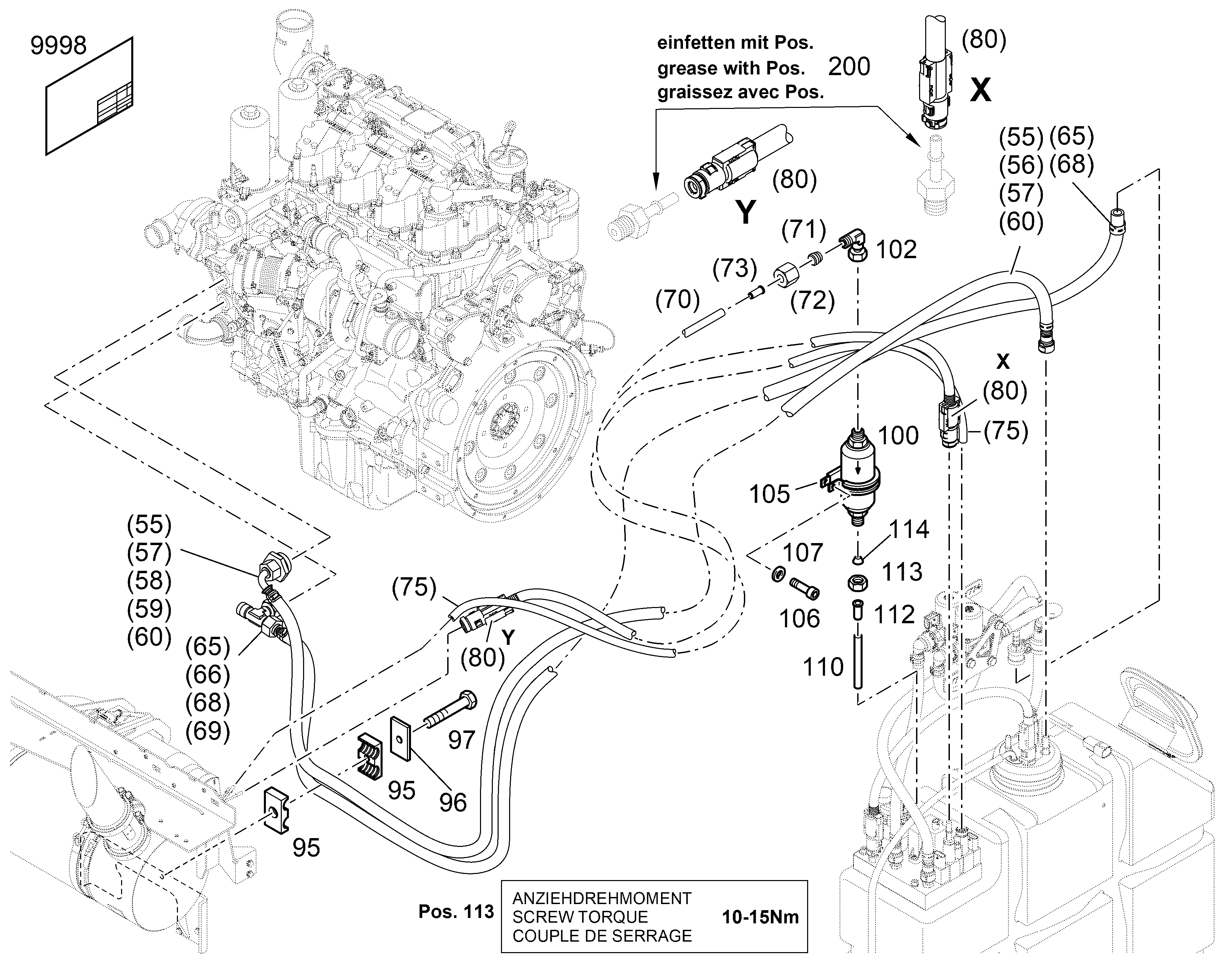 ИНСТРУКЦИЯ ПО УСТАНОВКЕ 12588409 LIEBHERR