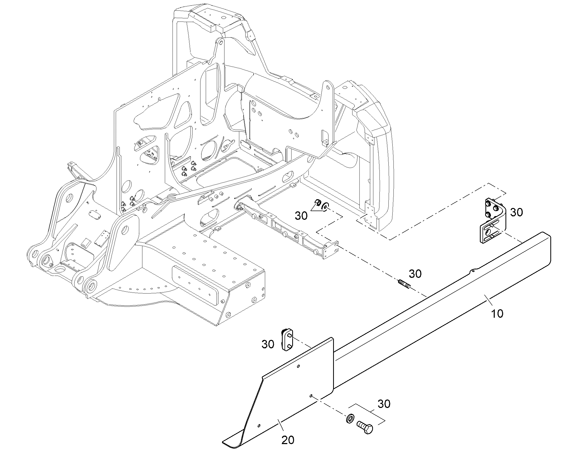 ЭЛЕМЕНТЫ МОНТАЖНЫЕ 12832504 LIEBHERR